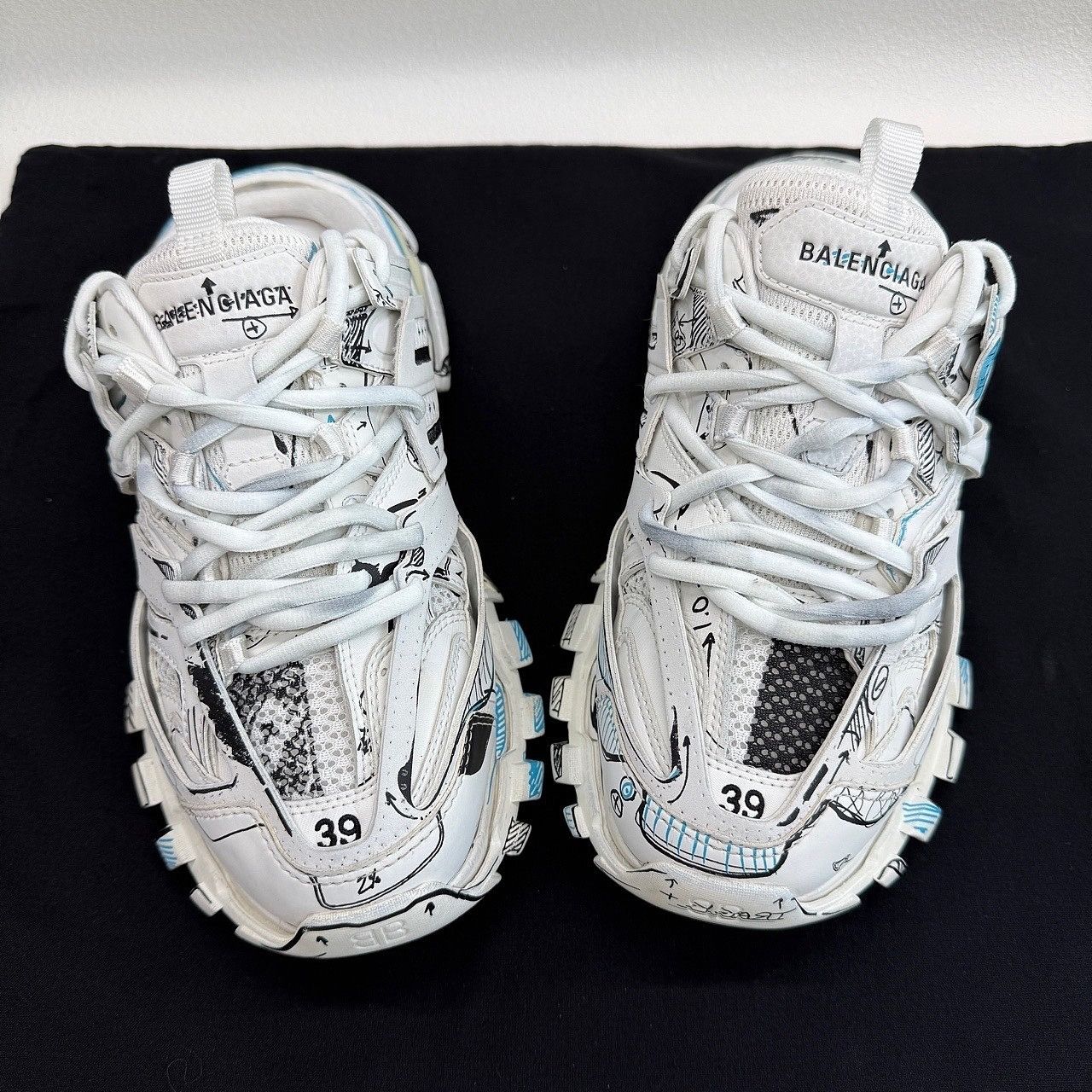 Balenciaga Balenciaga Track Mules Size 39 Size US 9 / IT 39 - 9 Thumbnail