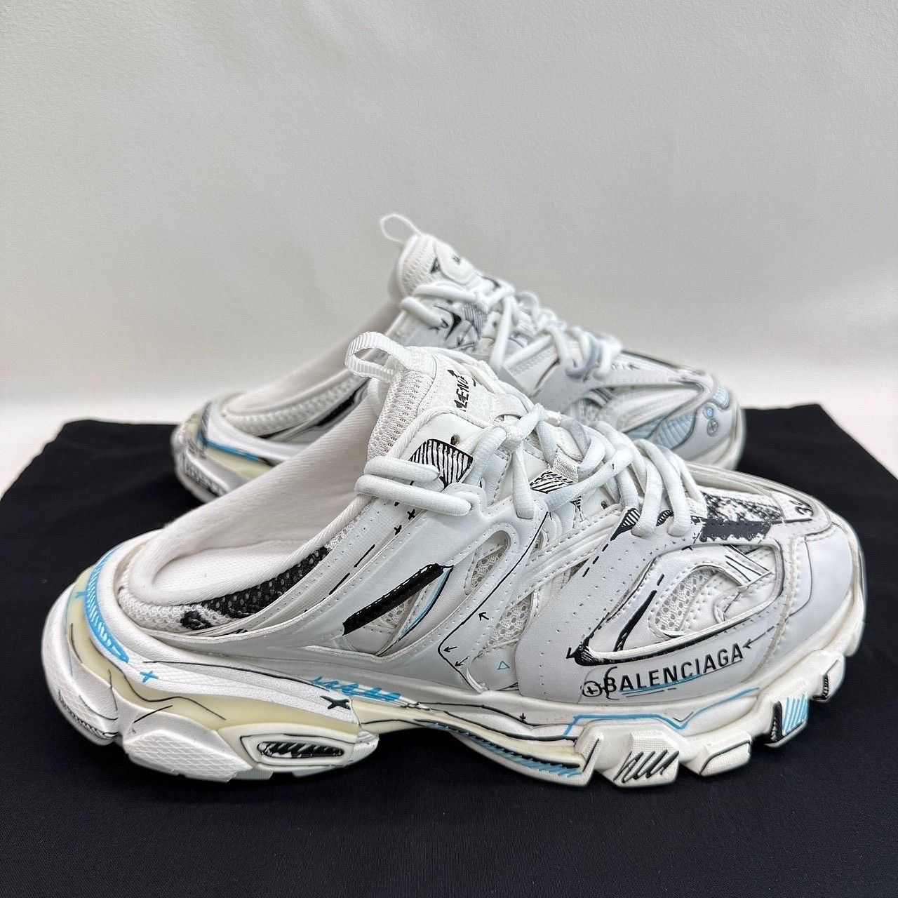 Balenciaga Balenciaga Track Mules Size 39 Size US 9 / IT 39 - 7 Thumbnail