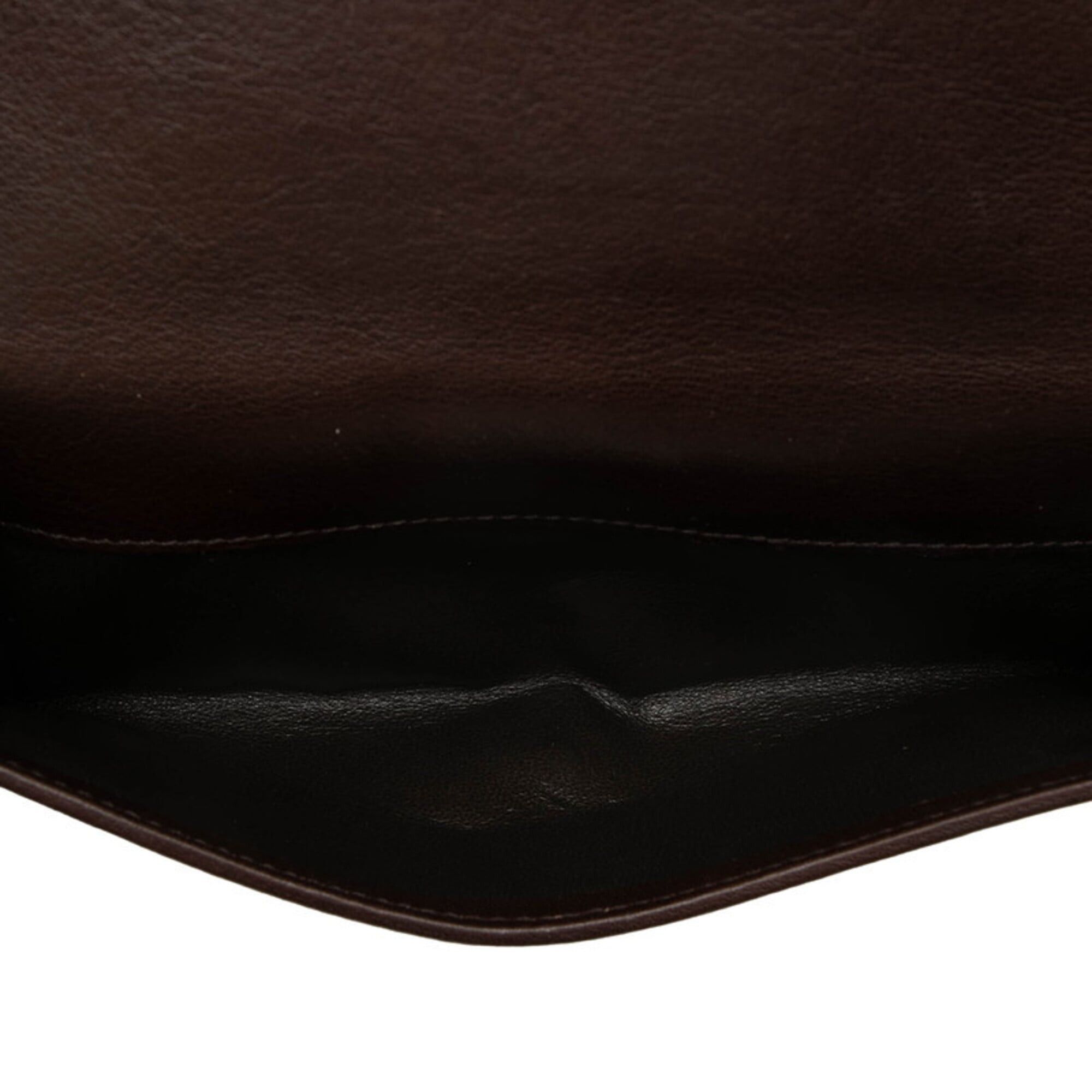 Gucci Gucci Horsebit Long Wallet 138040 Brown Suede Leather Women's GUCCI Size ONE SIZE - 5 Thumbnail