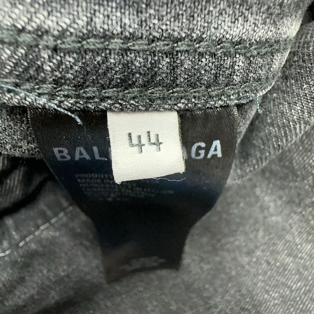Balenciaga Balenciaga Logo Denim Jacket Size S Size US S / EU 44-46 / 1 - 3 Thumbnail