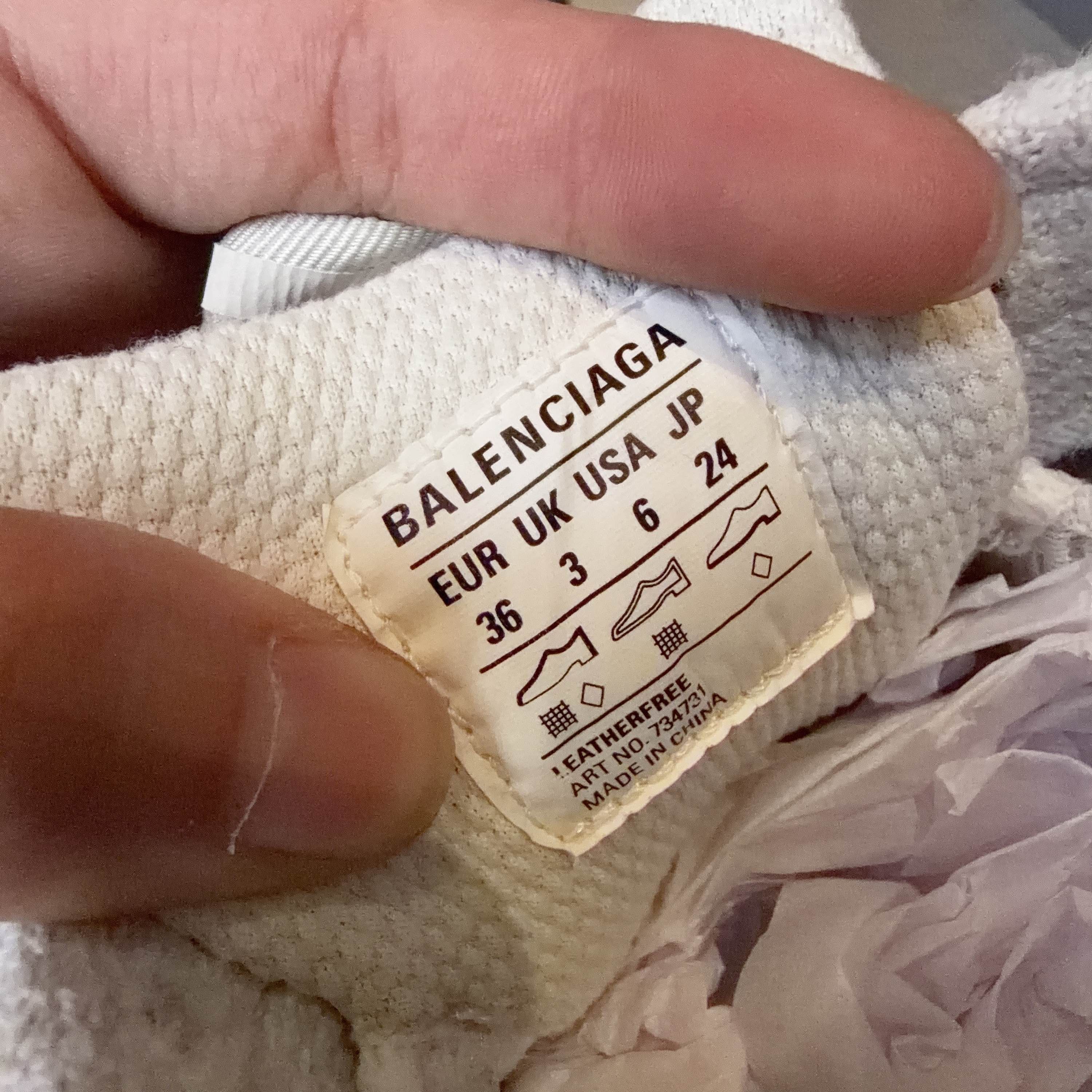 Balenciaga Balenciaga 3XL Low-Top Sneakers Size 36 Size US 6 / IT 36 - 5 Thumbnail
