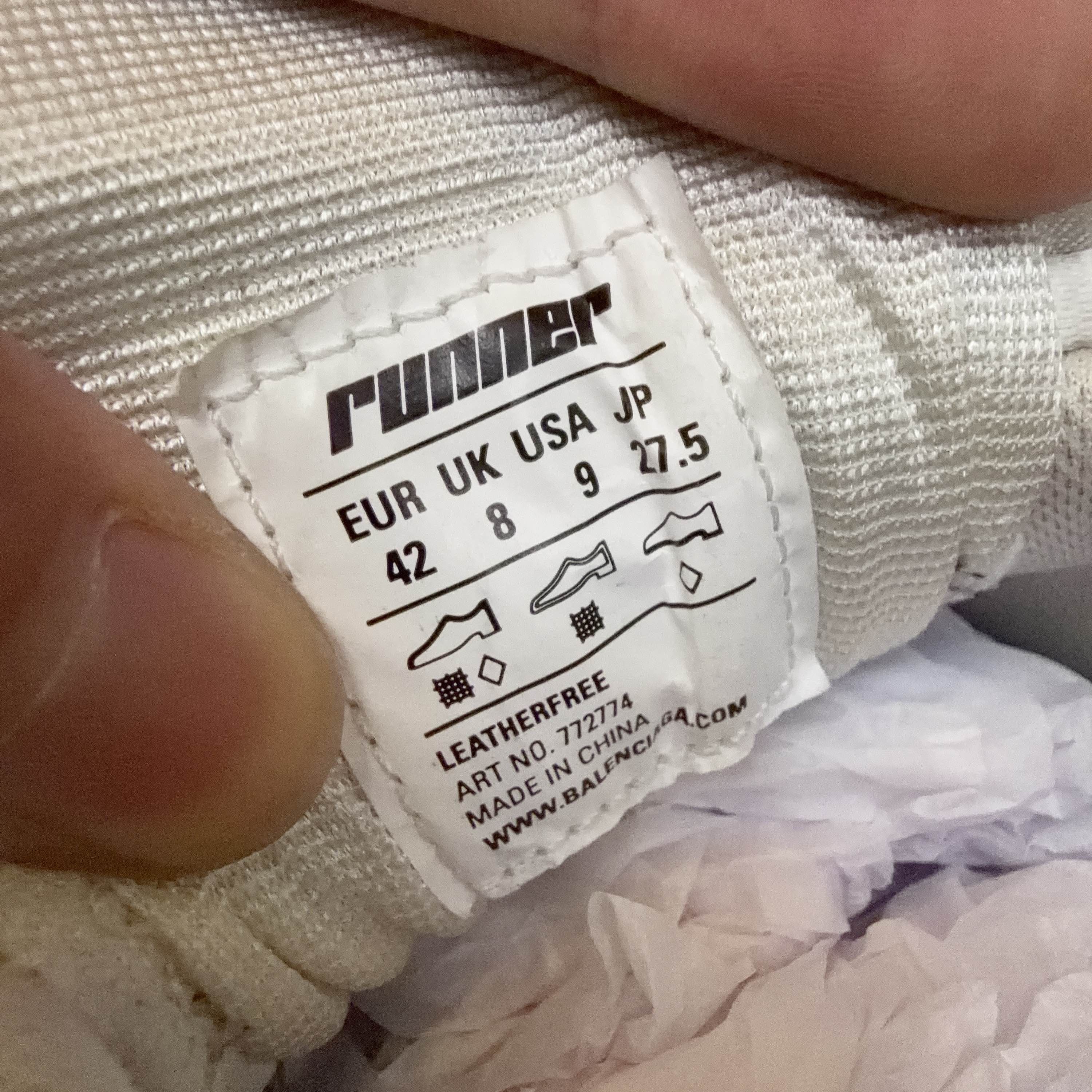 Balenciaga Balenciaga Runner Sneakers Size 42 Size US 9 / EU 42 - 5 Thumbnail