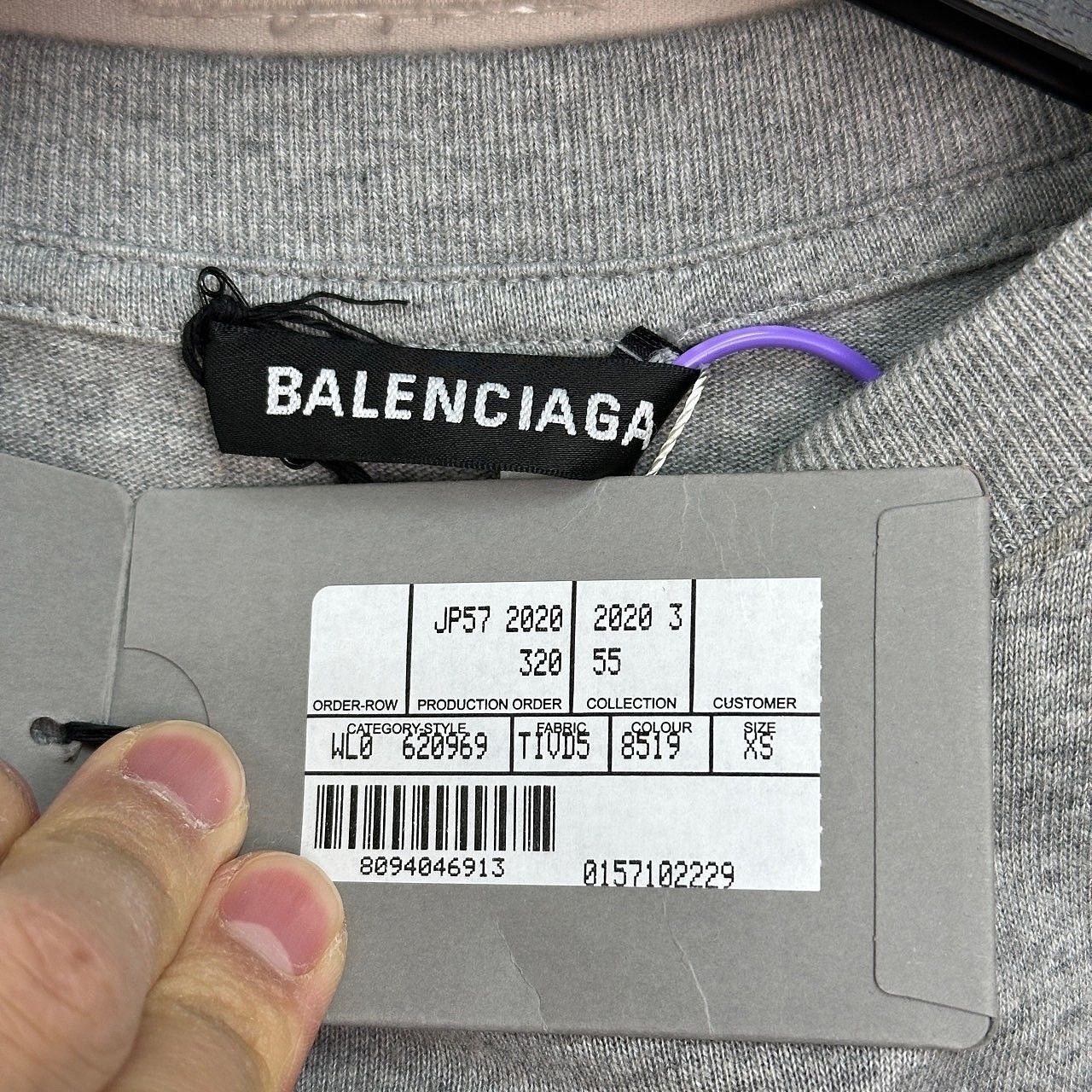 Balenciaga Balenciaga Gym Wear Logo T-Shirt XS Size US XS / EU 42 / 0 - 3 Thumbnail