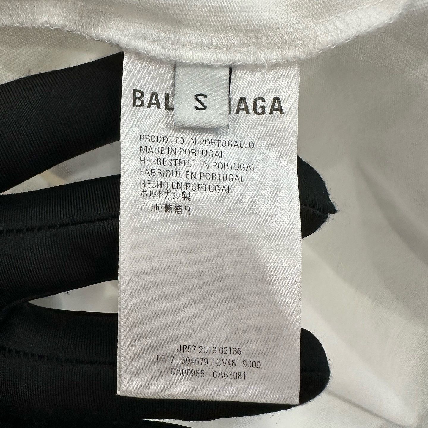 Balenciaga Balenciaga Paris Logo T-Shirt Size S Size US S / EU 44-46 / 1 - 4 Thumbnail