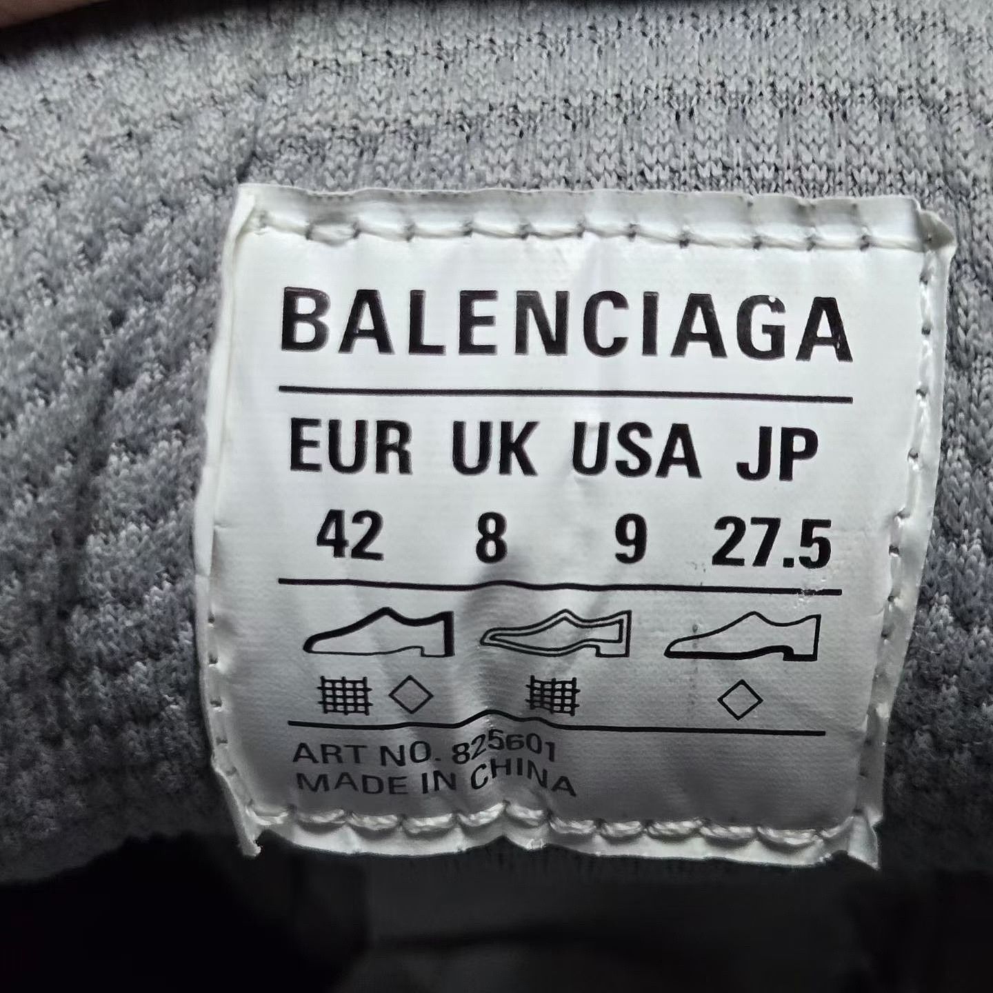 Balenciaga Balenciaga 3XL Low-Top Sneakers Gray Size 9 Size US 9 / EU 42 - 5 Thumbnail