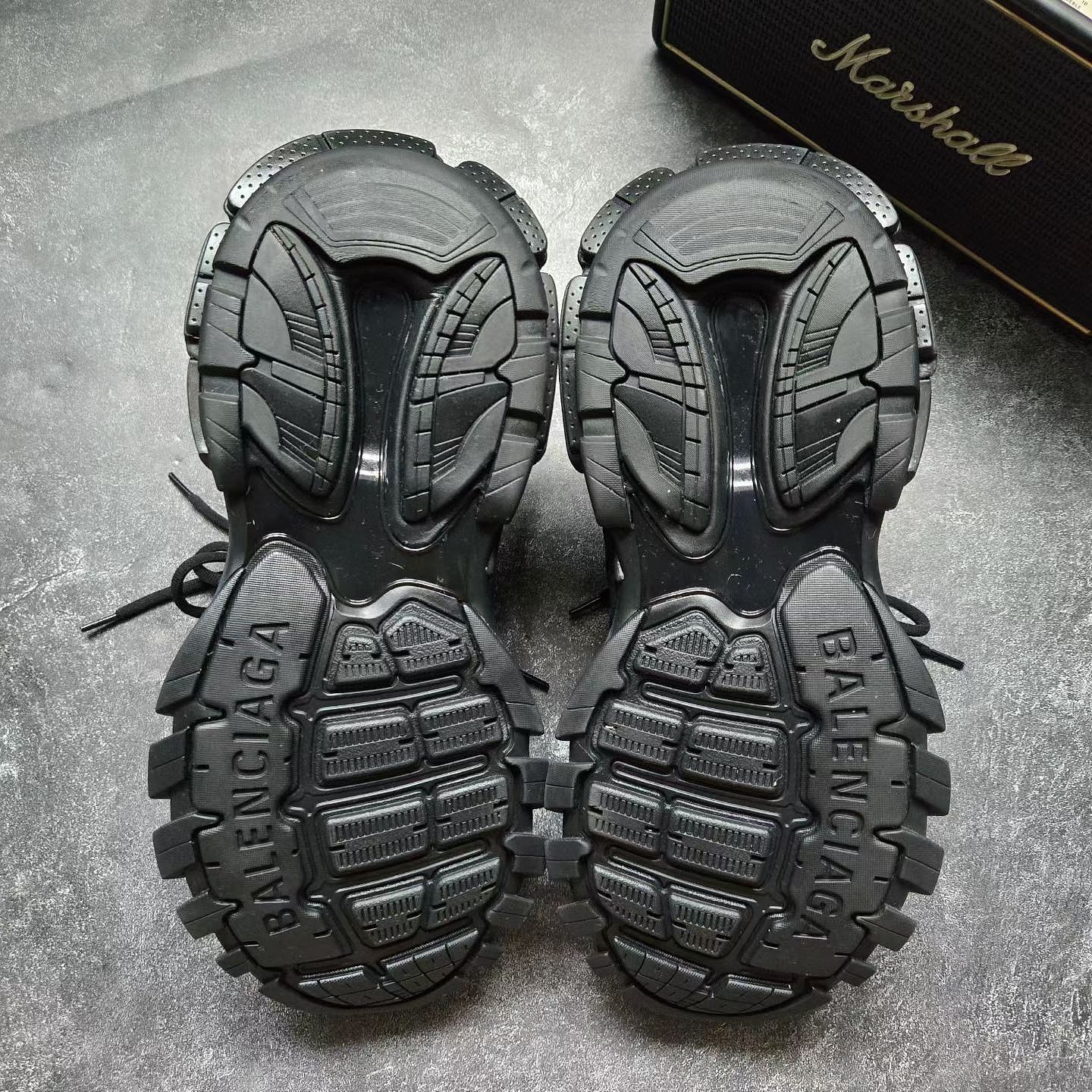 Balenciaga Balenciaga Track Piercing Sneakers Black Size US 10 / EU 43 Size US 10 / EU 43 - 4 Thumbnail