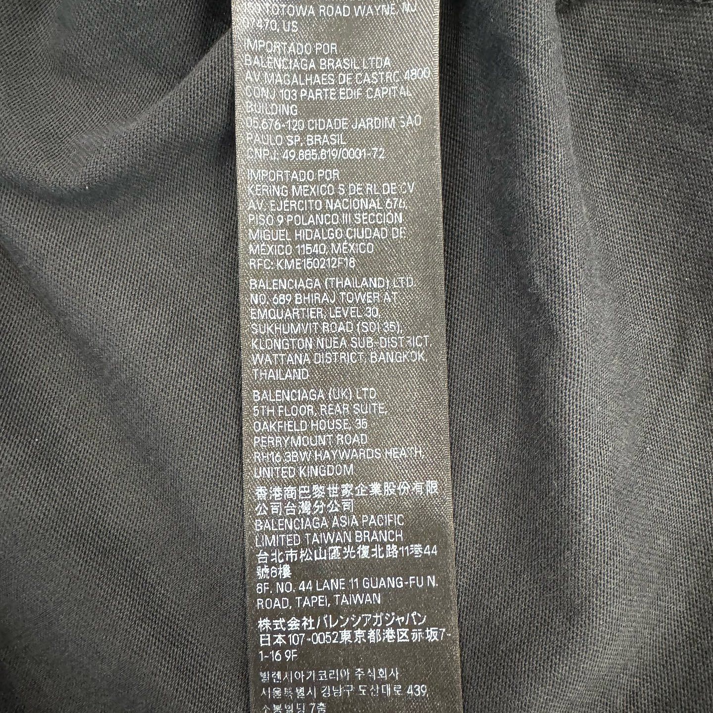 Balenciaga Balenciaga Flame Logo T-Shirt Size L Size US L / EU 52-54 / 3 - 7 Thumbnail
