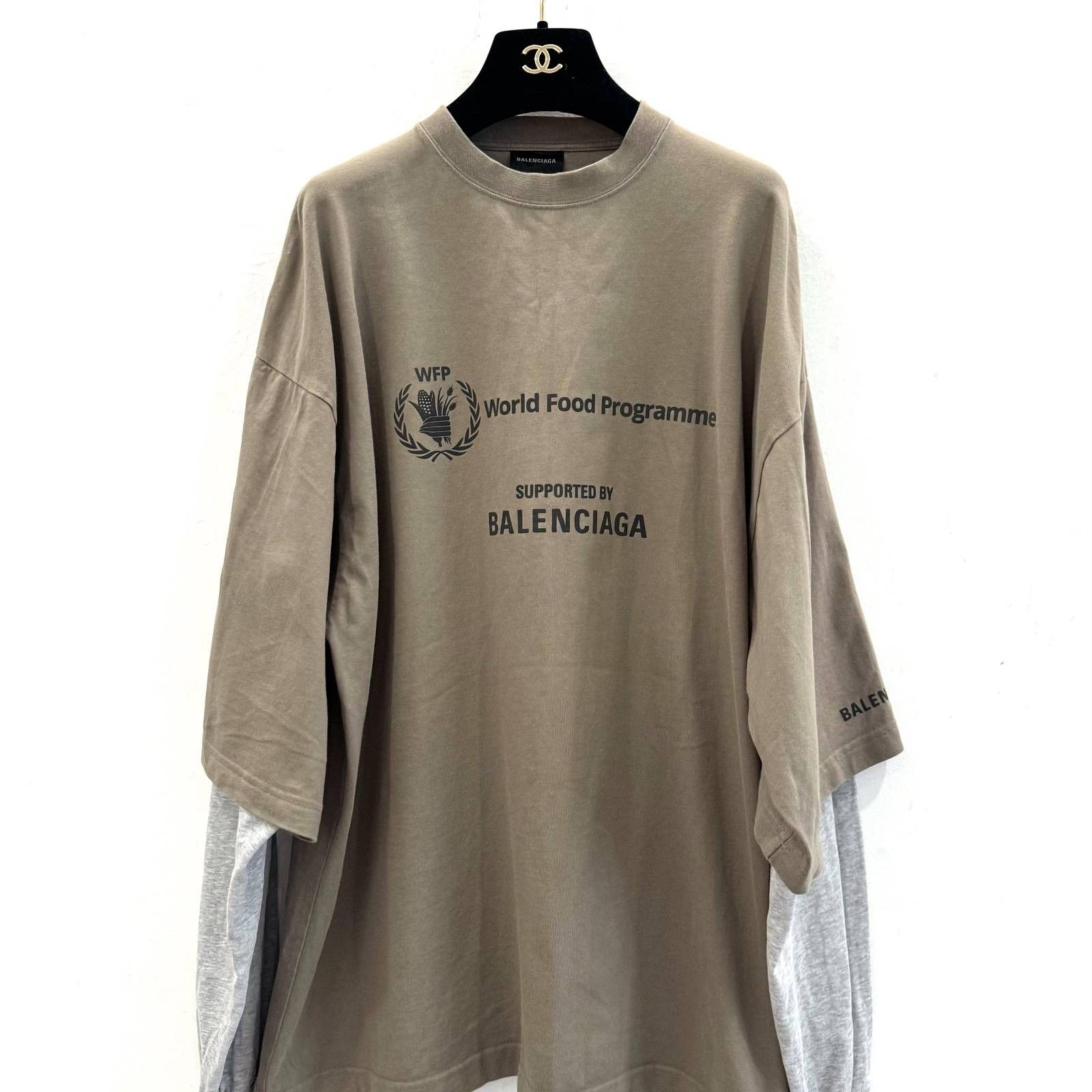 Balenciaga Balenciaga WFP Long Sleeve T-Shirt US S Size US S / EU 44-46 / 1 - 6 Thumbnail