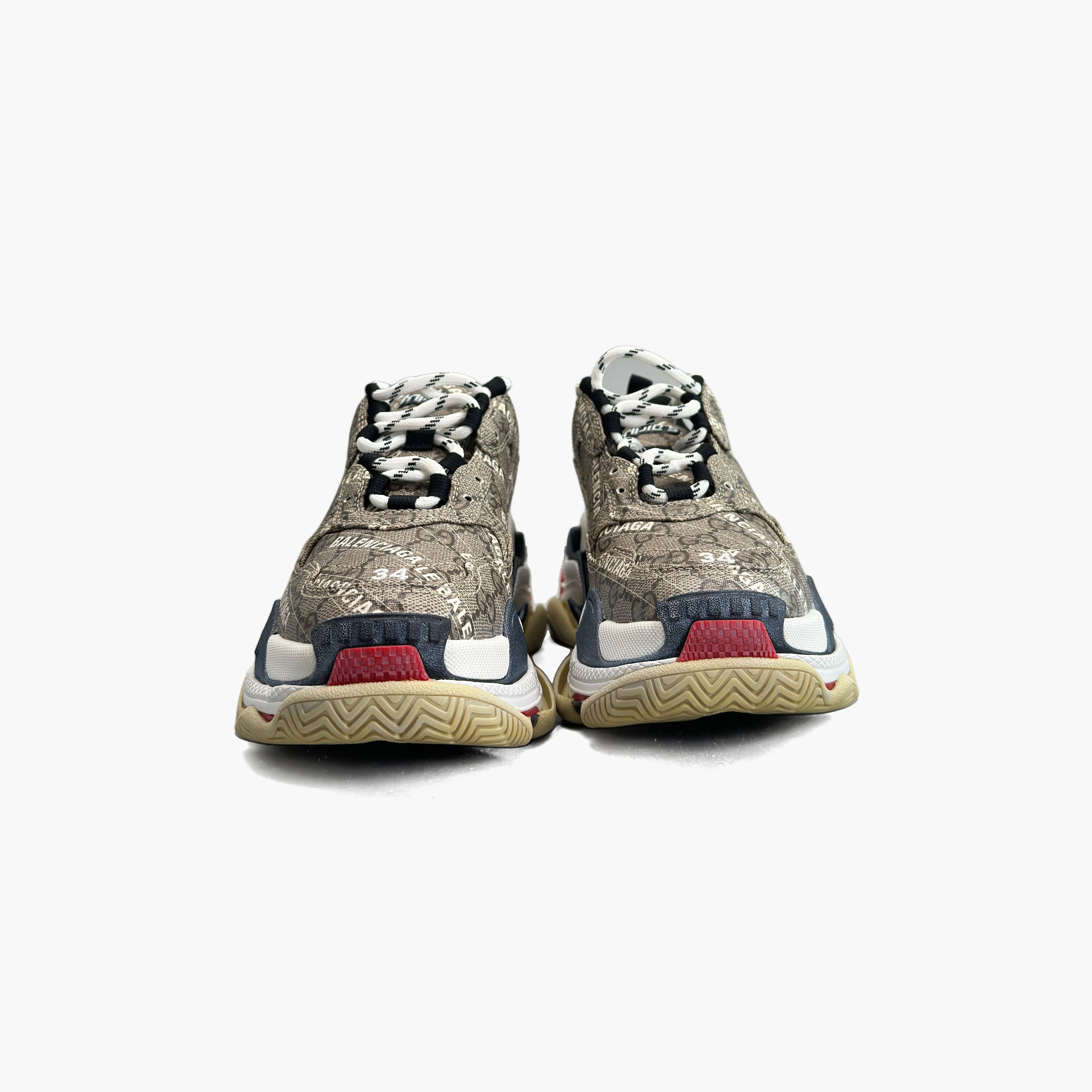 Balenciaga × Gucci Balenciaga x Gucci Triple S Sneakers Size 34 Size US 4 / IT 34 - 5 Thumbnail