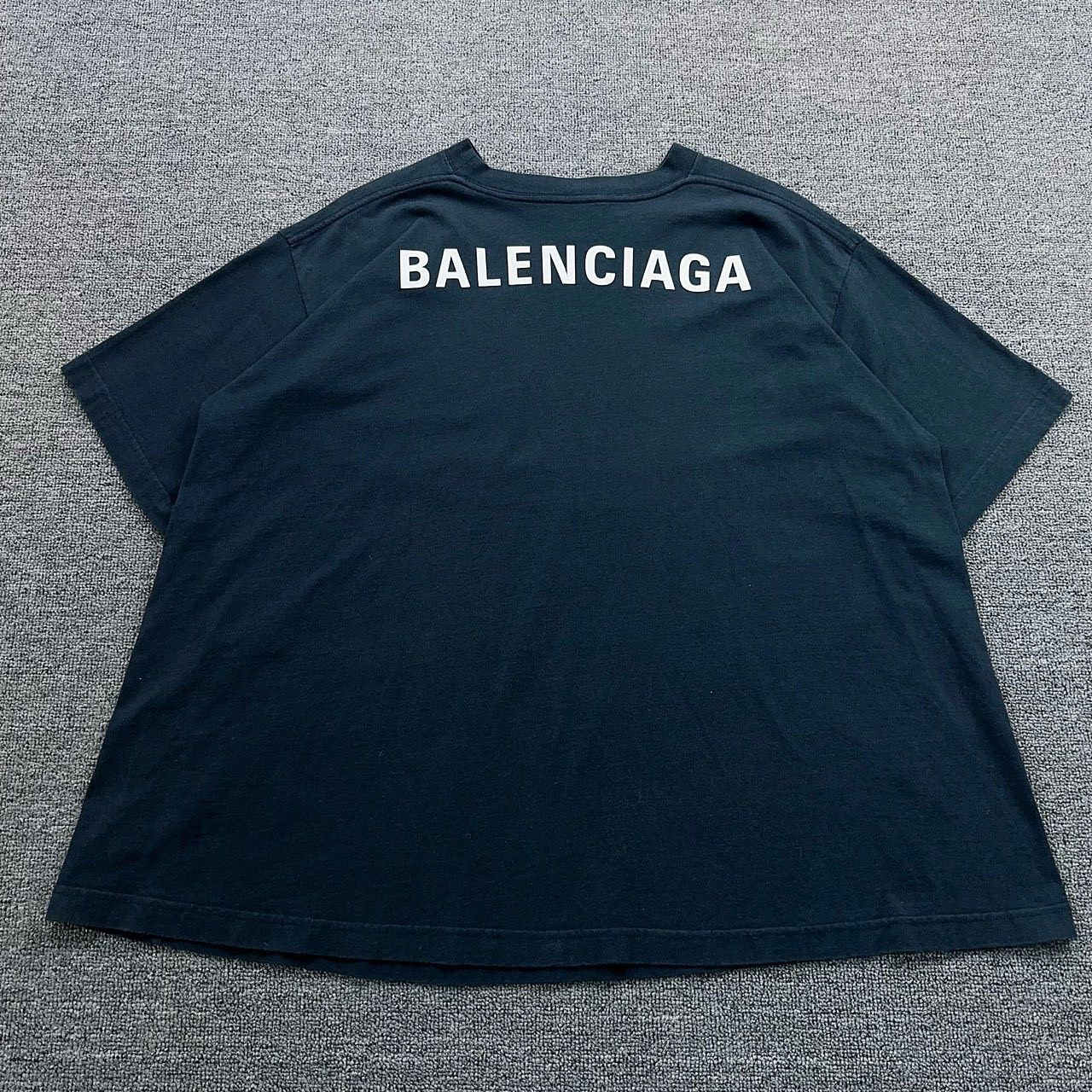 Balenciaga Balenciaga Back Logo T-Shirt Size M Size US M / EU 48-50 / 2 - 2 Thumbnail