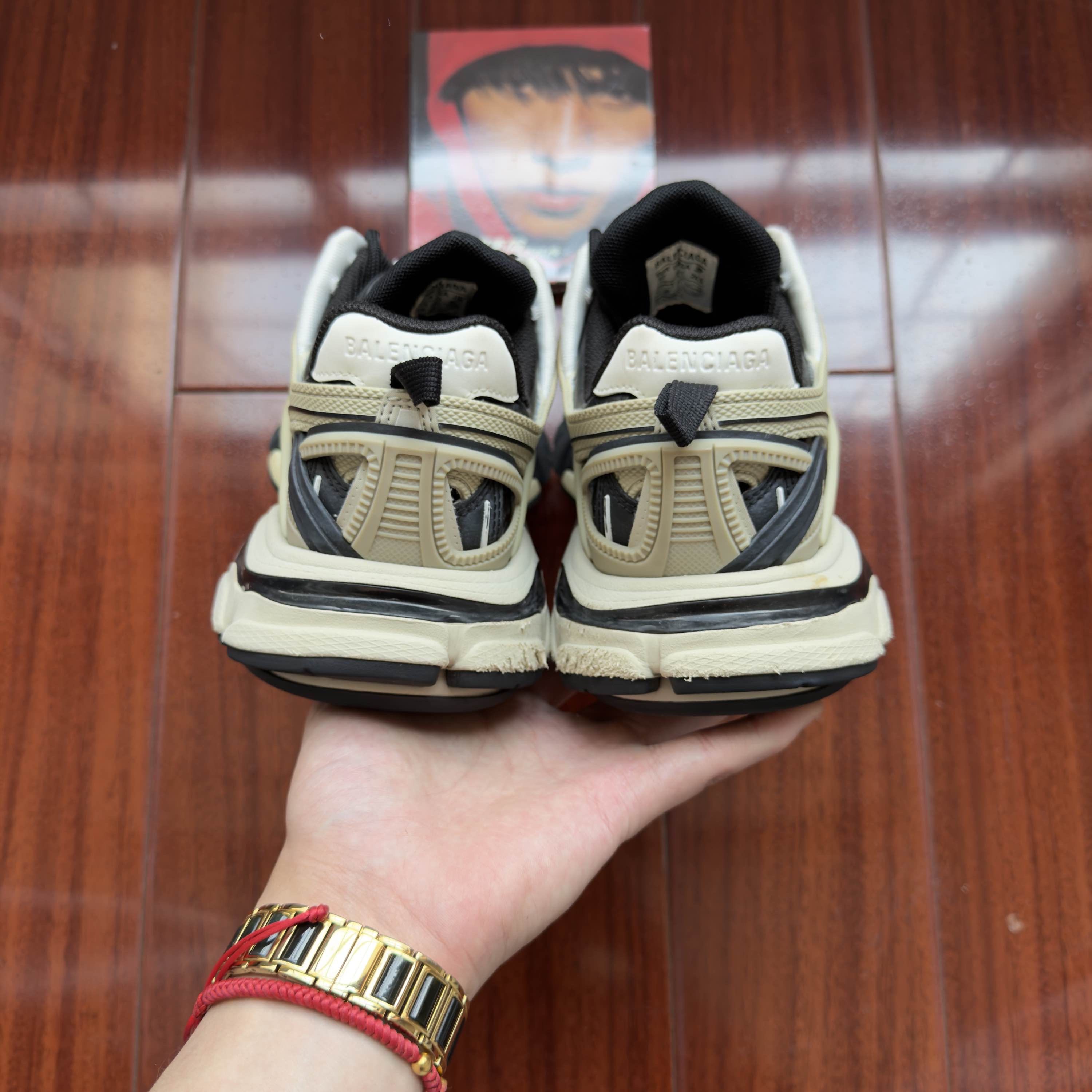 Balenciaga Balenciaga Track 2.0 Sneakers Beige Size 37 Size US 7 / IT 37 - 3 Thumbnail
