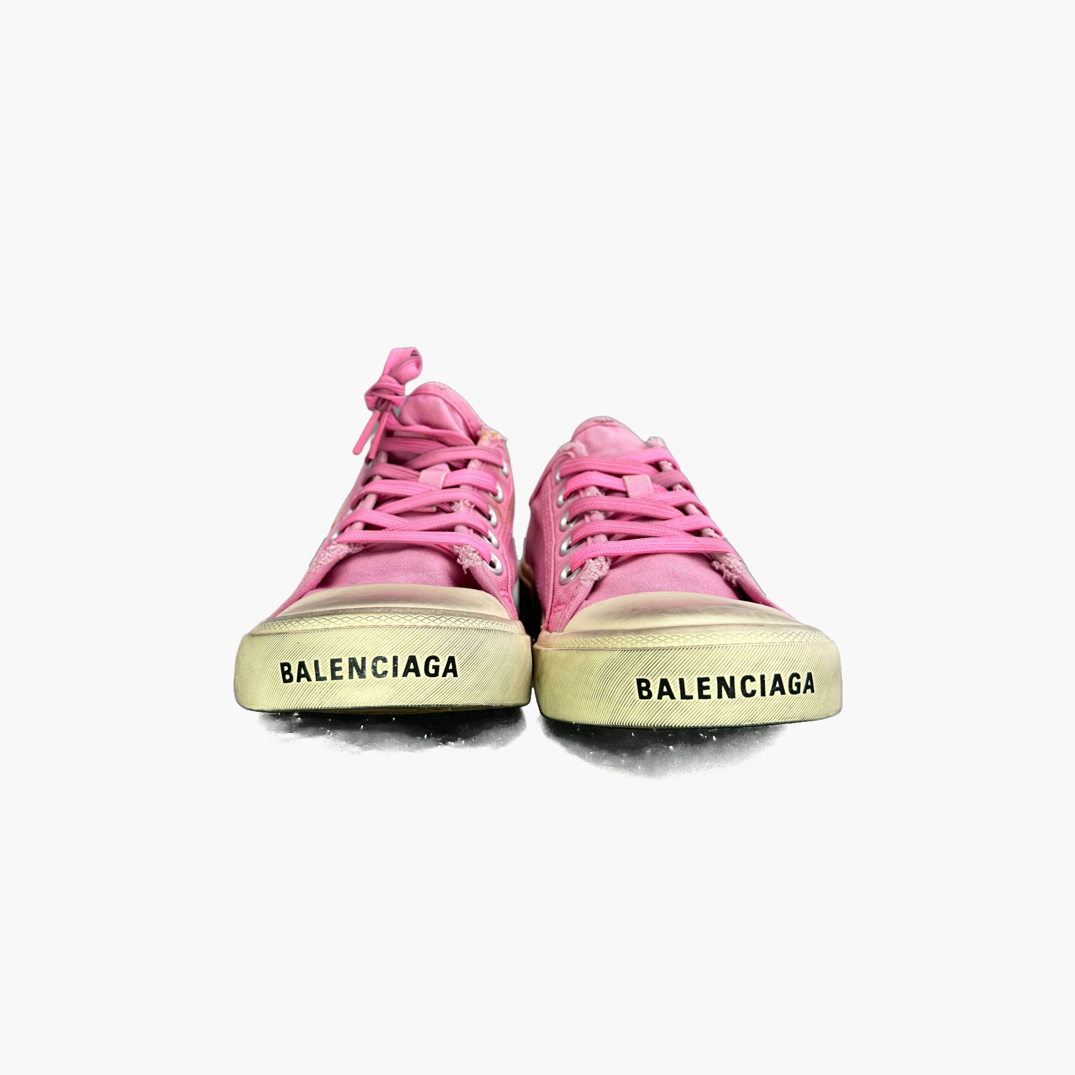 Balenciaga Balenciaga Pink Paris Sneakers Size 38 Size US 7 / IT 37 - 5 Thumbnail
