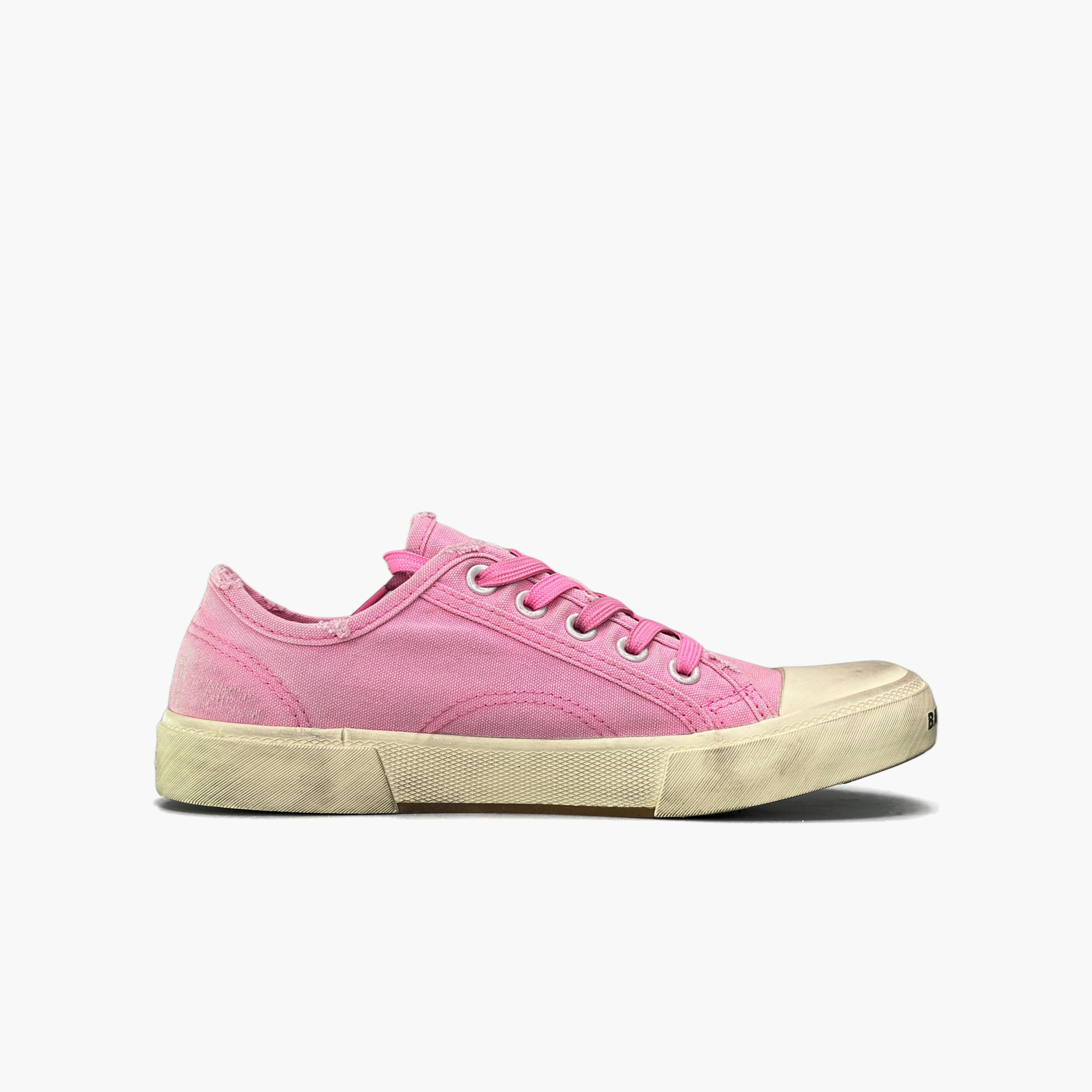 Balenciaga Balenciaga Pink Paris Sneakers Size 38 Size US 7 / IT 37 - 2 Thumbnail