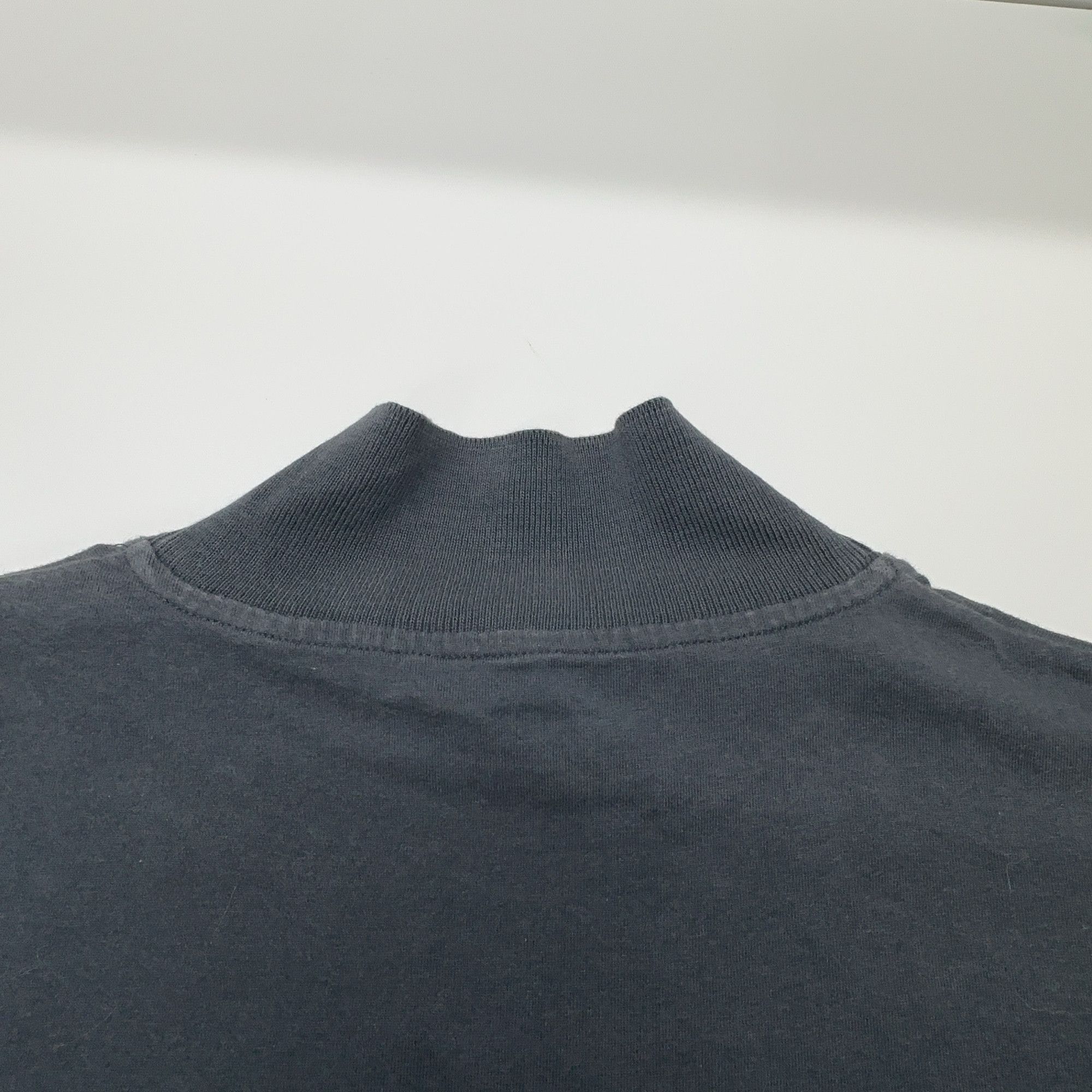 Balenciaga Balenciaga B Embroidery Mock Neck T-Shirt Size S Size US S / EU 44-46 / 1 - 12 Thumbnail