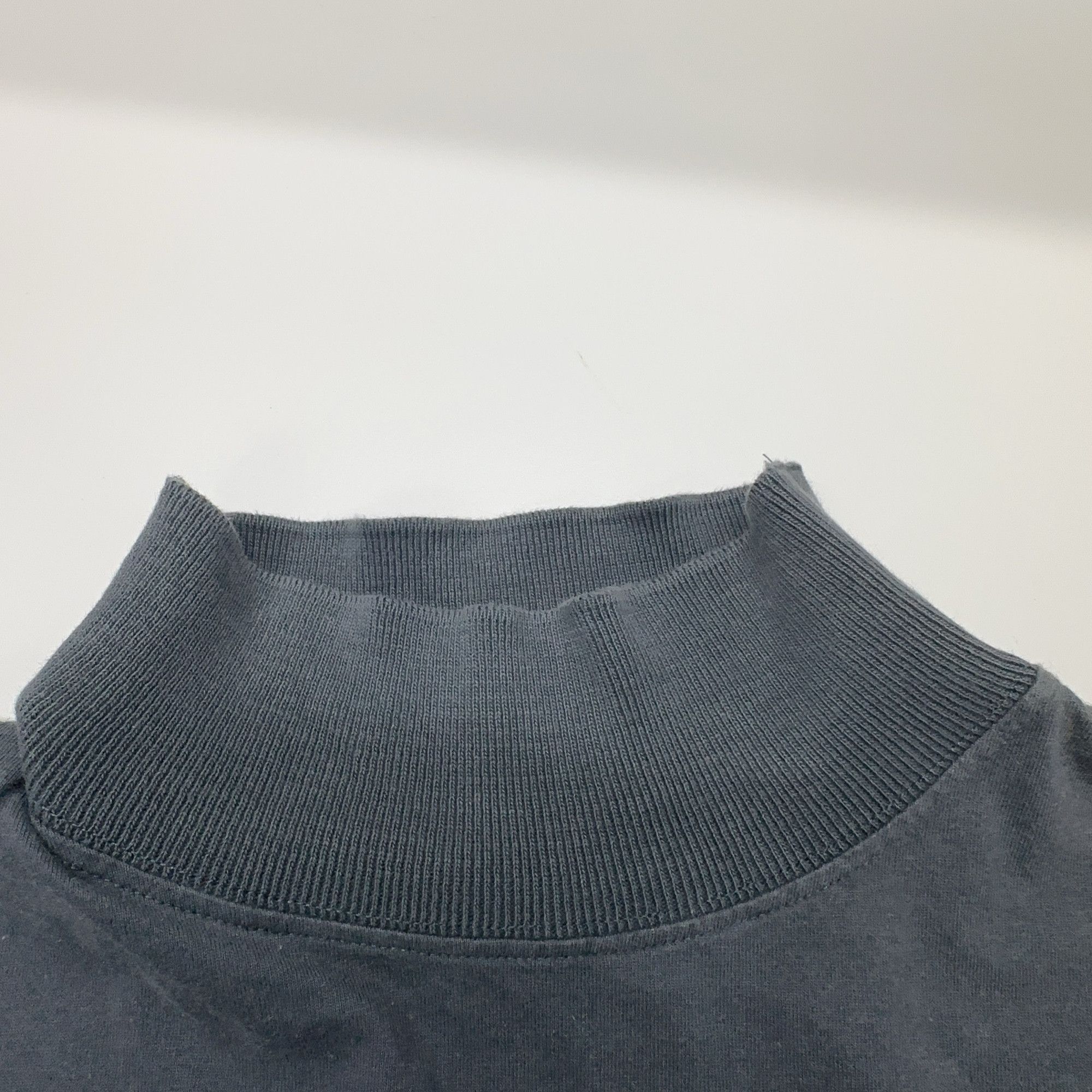 Balenciaga Balenciaga B Embroidery Mock Neck T-Shirt Size S Size US S / EU 44-46 / 1 - 6 Thumbnail
