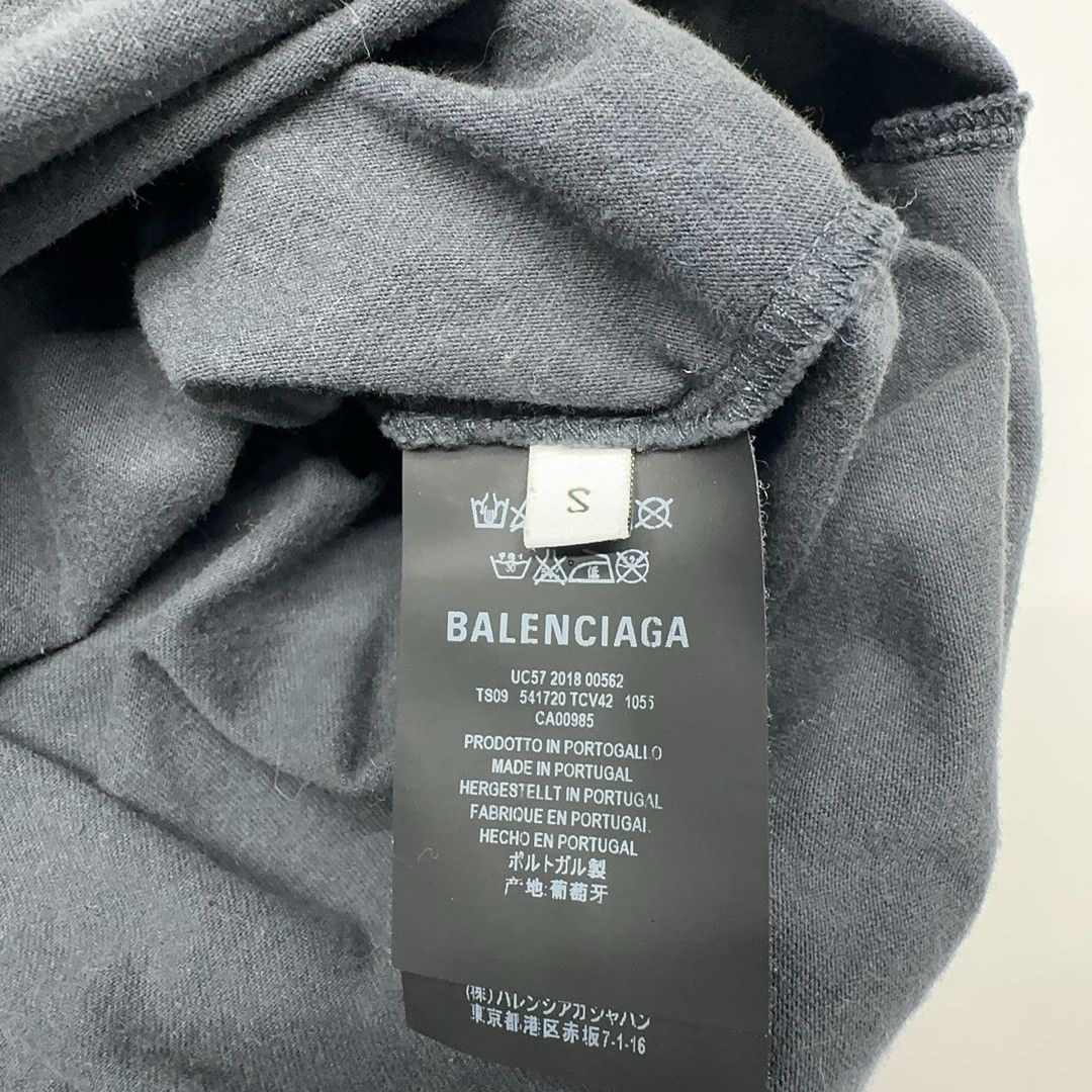 Balenciaga Balenciaga B Embroidery Mock Neck T-Shirt Size S Size US S / EU 44-46 / 1 - 3 Thumbnail