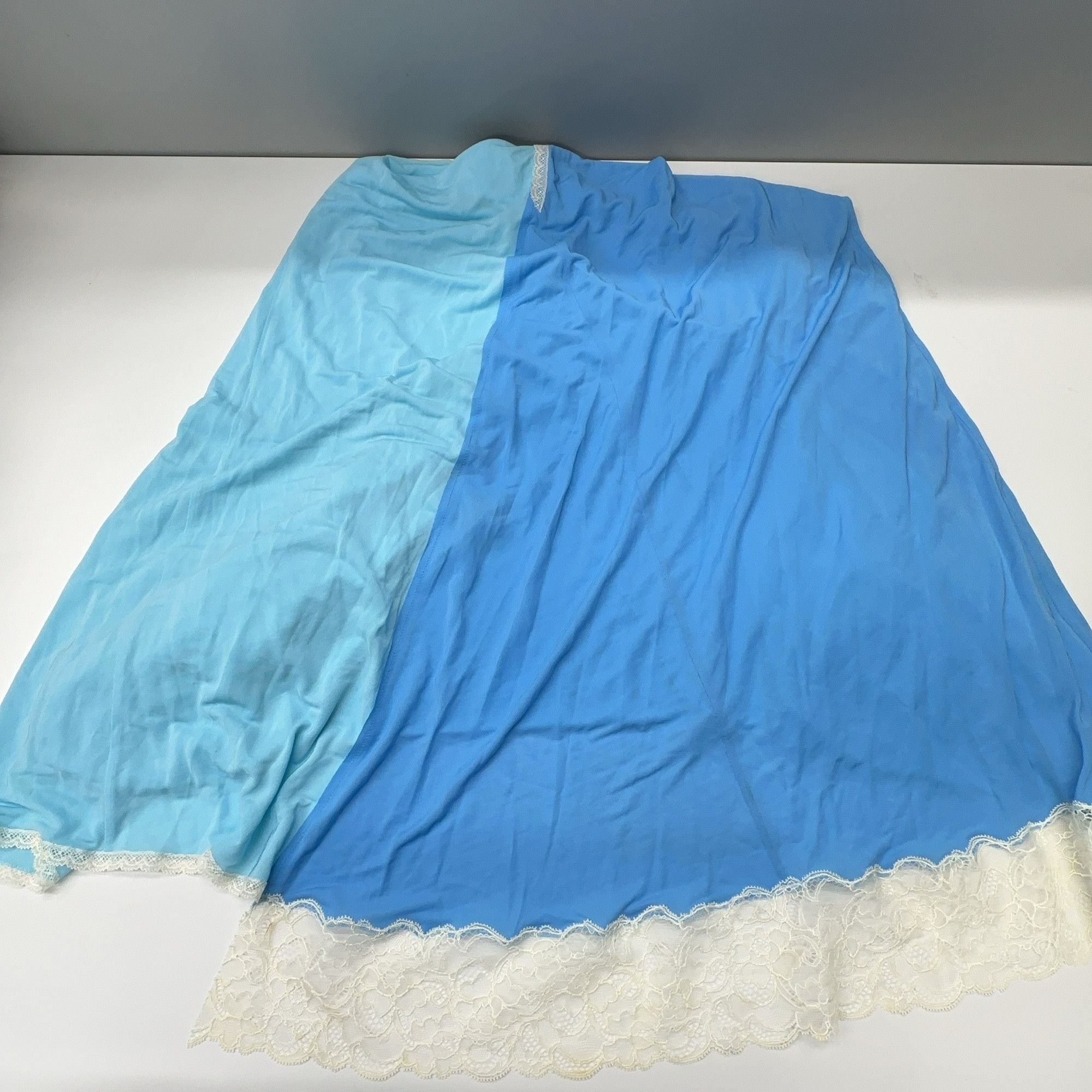 Balenciaga Balenciaga Blue Patchwork Midi Skirt Size 34 Size 24" / US 00 / IT 34 - 10 Thumbnail