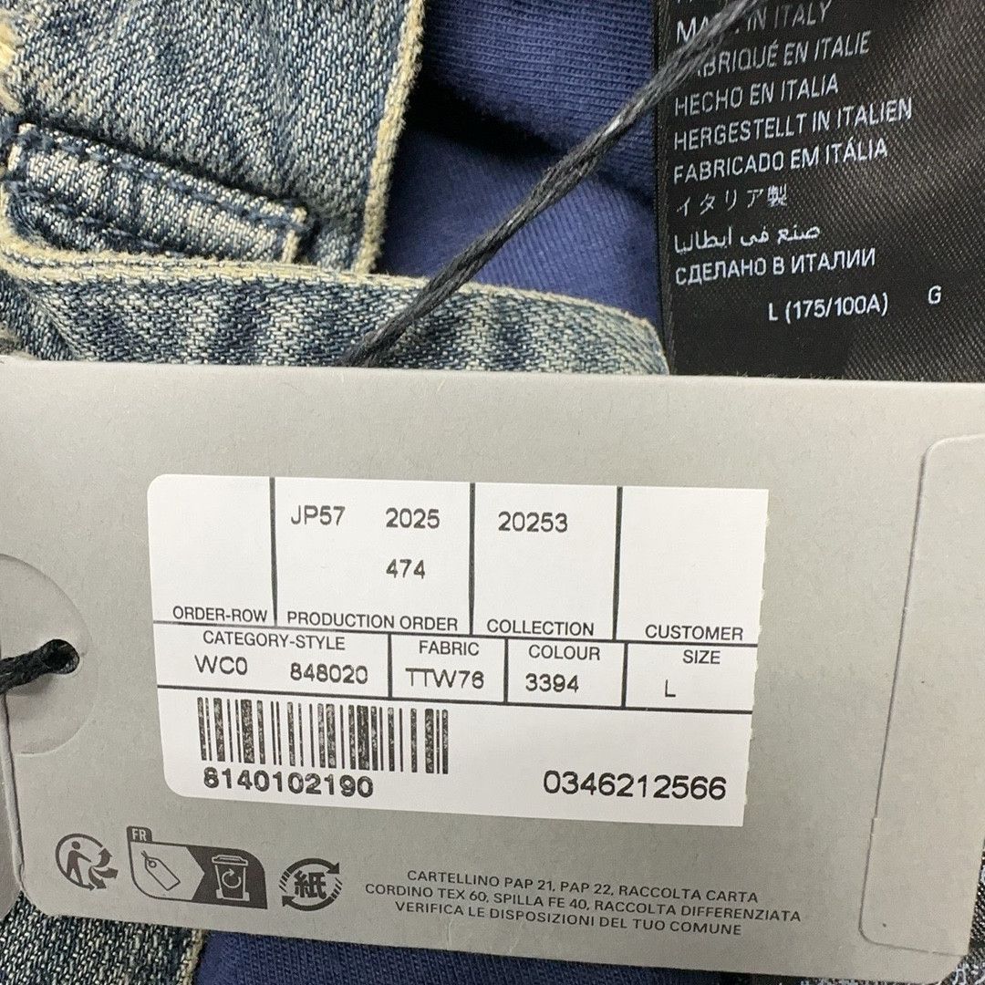 Balenciaga Balenciaga Hooded Denim Jacket Size L Size US L / EU 52-54 / 3 - 5 Thumbnail