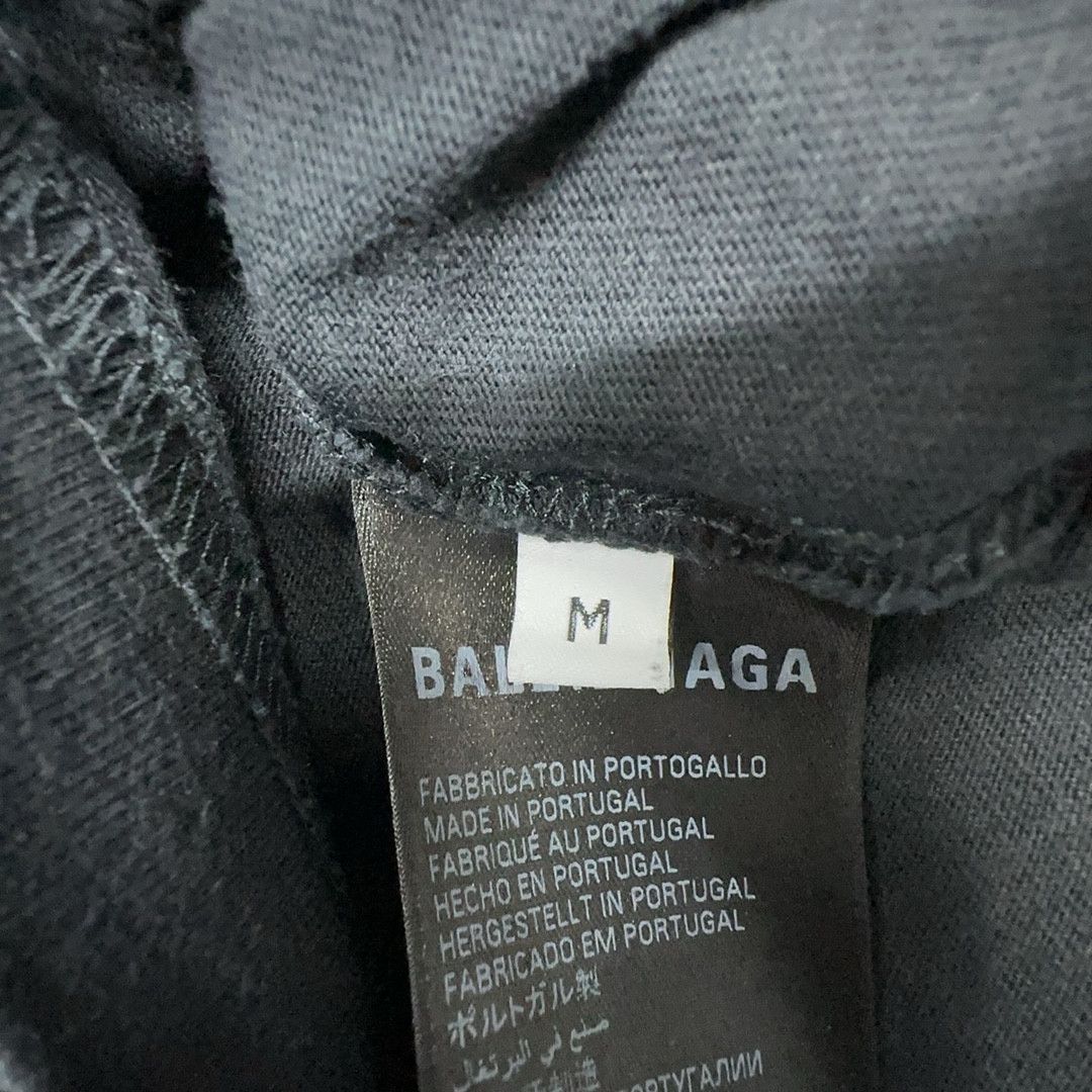 Balenciaga Balenciaga Logo Short Sleeve T-Shirt Size M Size US M / EU 48-50 / 2 - 3 Thumbnail