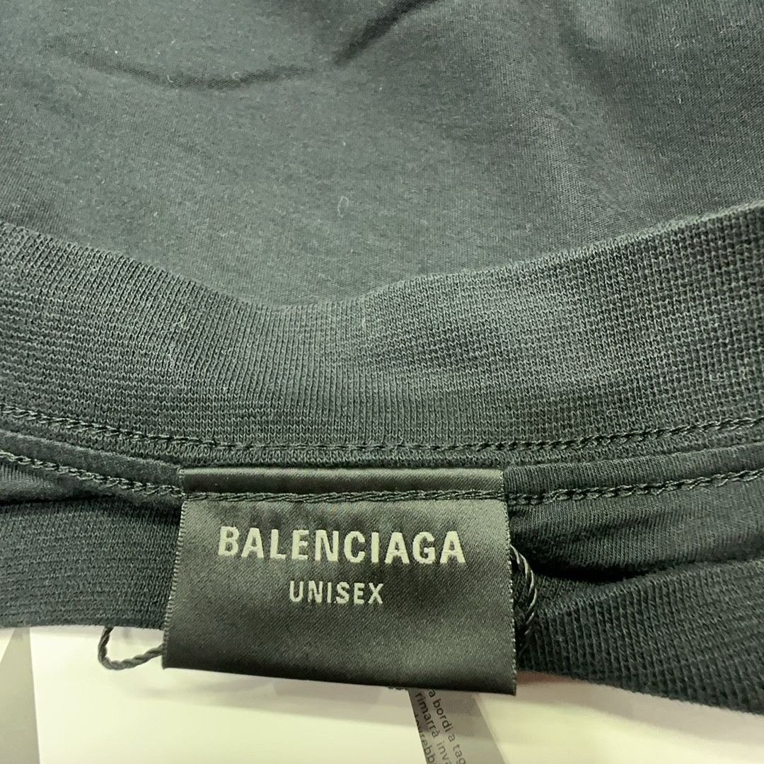 Balenciaga Balenciaga Logo Print T-Shirt Size L Size US L / EU 52-54 / 3 - 3 Thumbnail