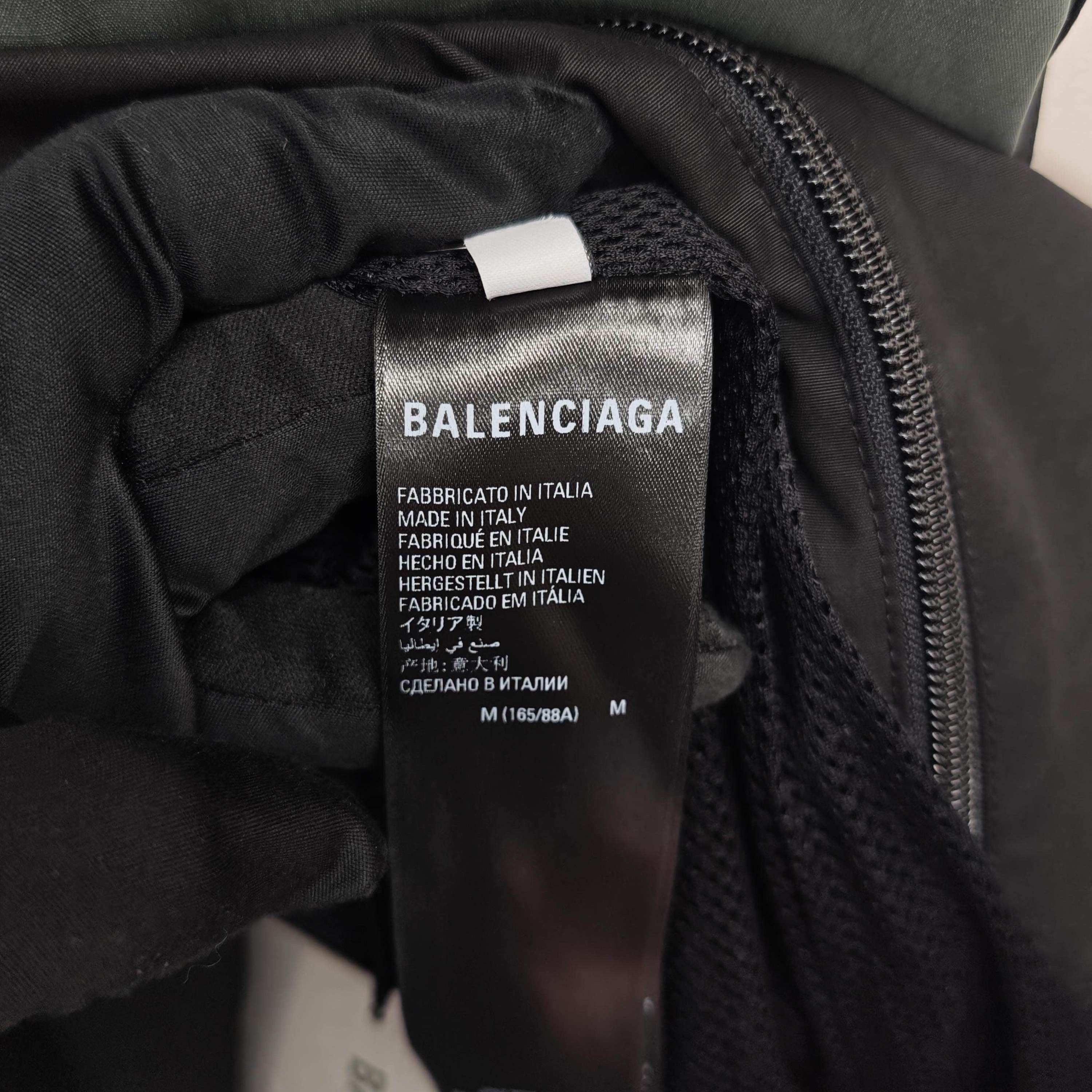 Balenciaga Balenciaga Logo Zip-Up Jacket Size M Size US M / EU 48-50 / 2 - 4 Thumbnail