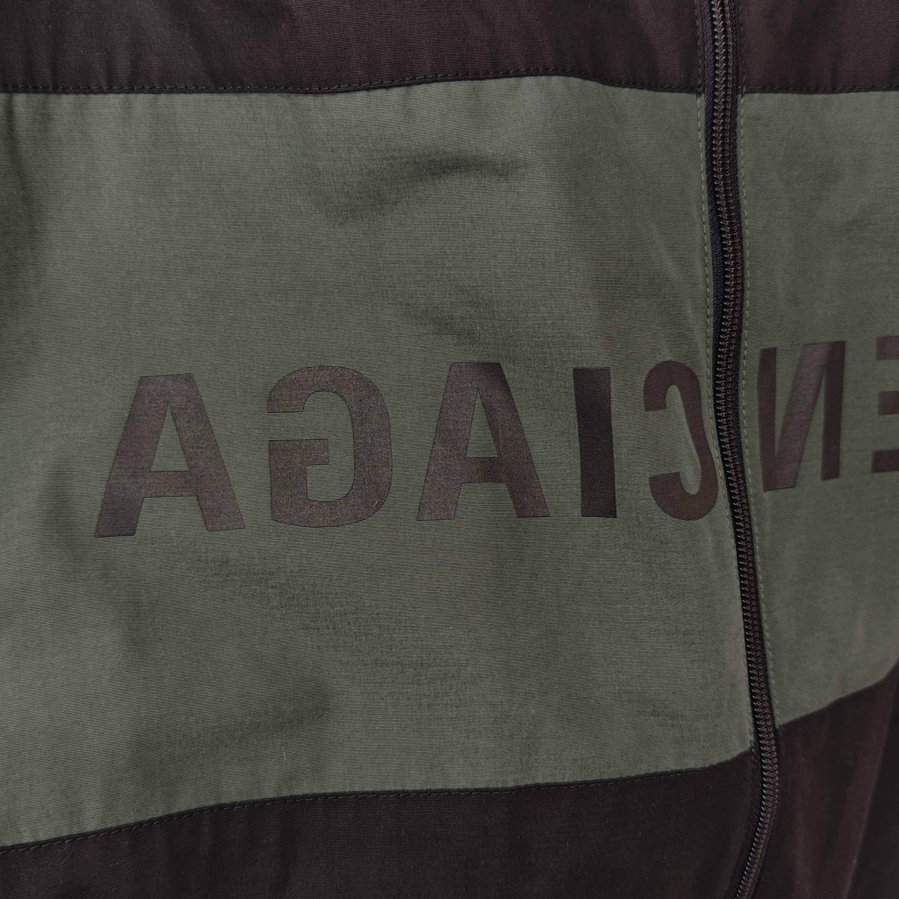 Balenciaga Balenciaga Logo Zip-Up Jacket Size M Size US M / EU 48-50 / 2 - 5 Thumbnail