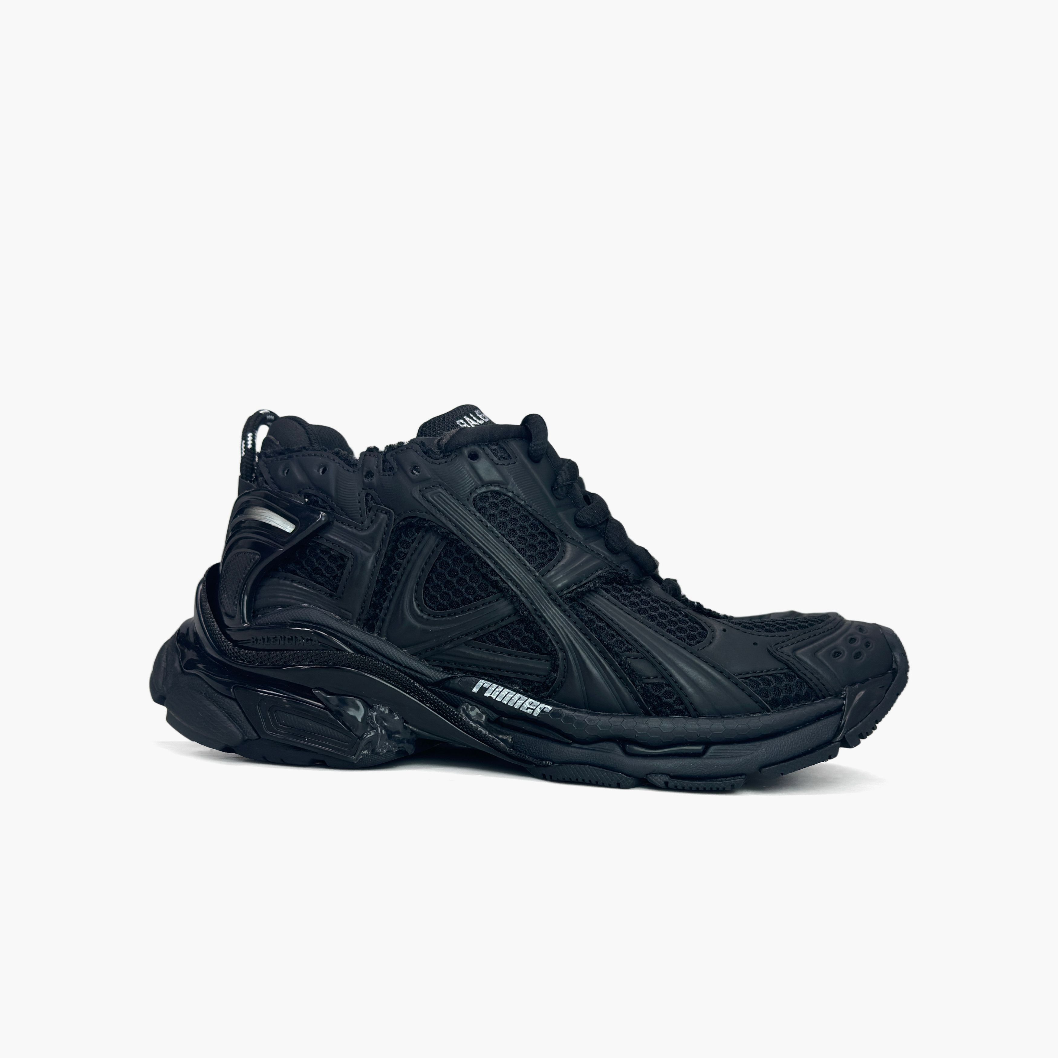 Balenciaga Balenciaga Black Runner Sneakers Size 37 Size US 7 / IT 37 - 4 Thumbnail