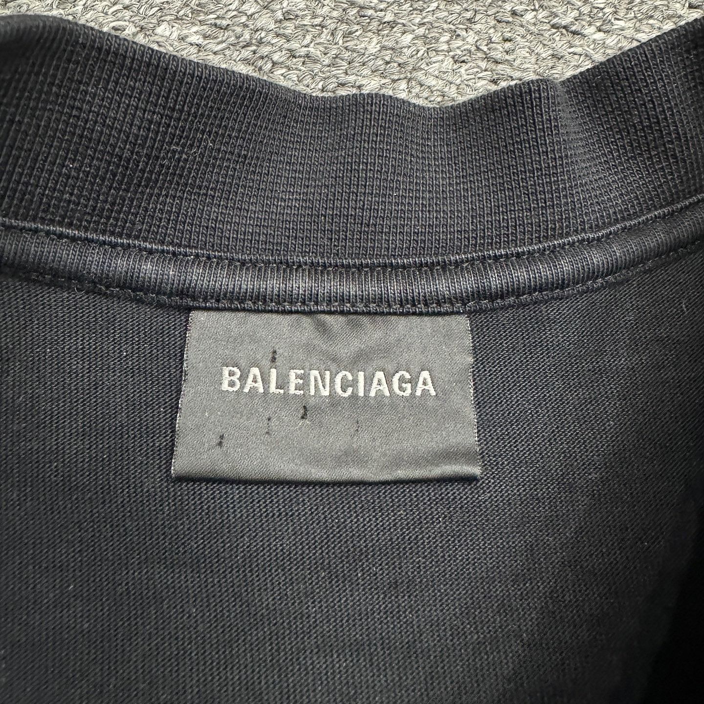 Balenciaga Balenciaga Reverse Logo T-Shirt Size XS Size US XS / EU 42 / 0 - 3 Thumbnail