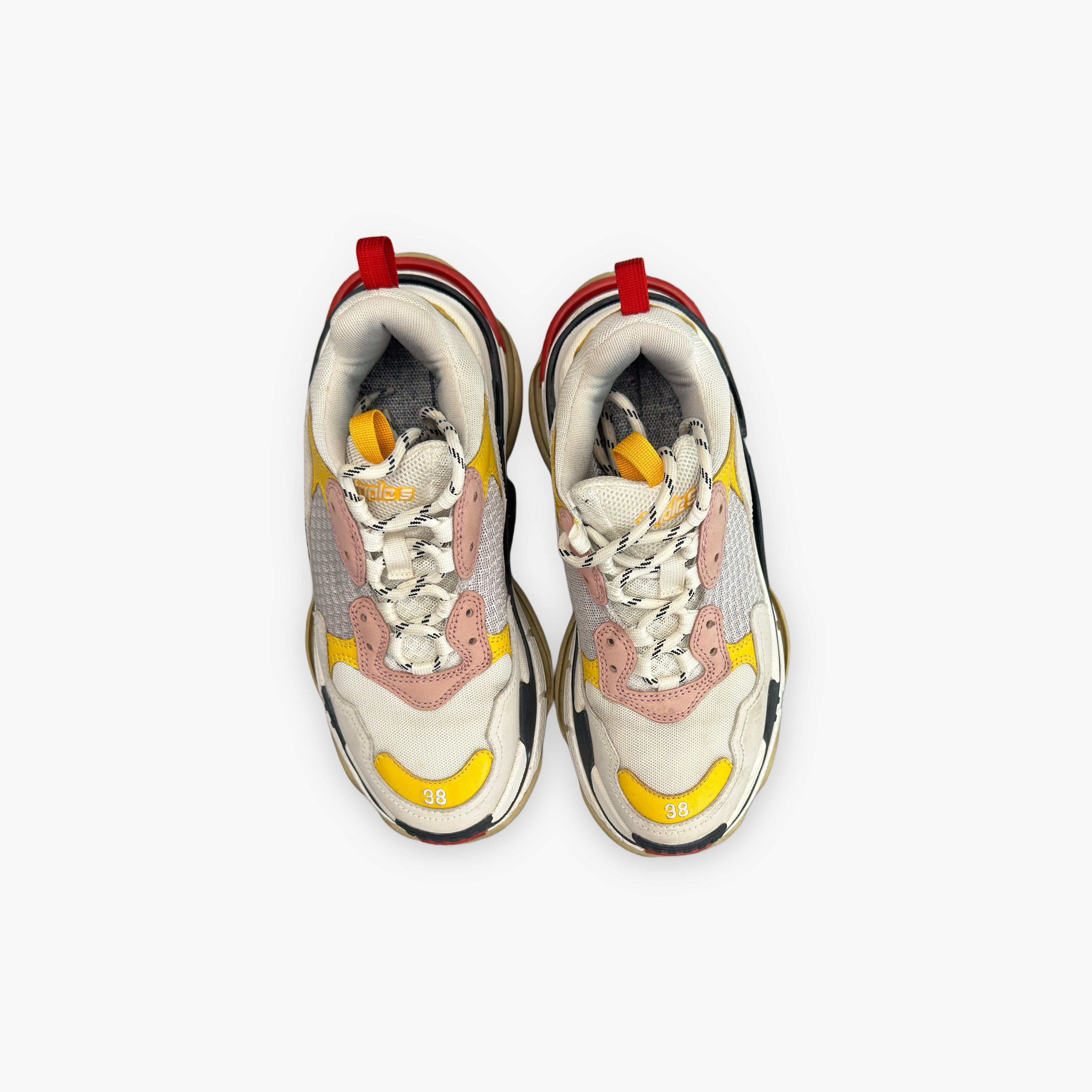 Balenciaga Balenciaga Triple S Multi Low-Top Sneakers Size 38 Size US 8 / IT 38 - 9 Thumbnail