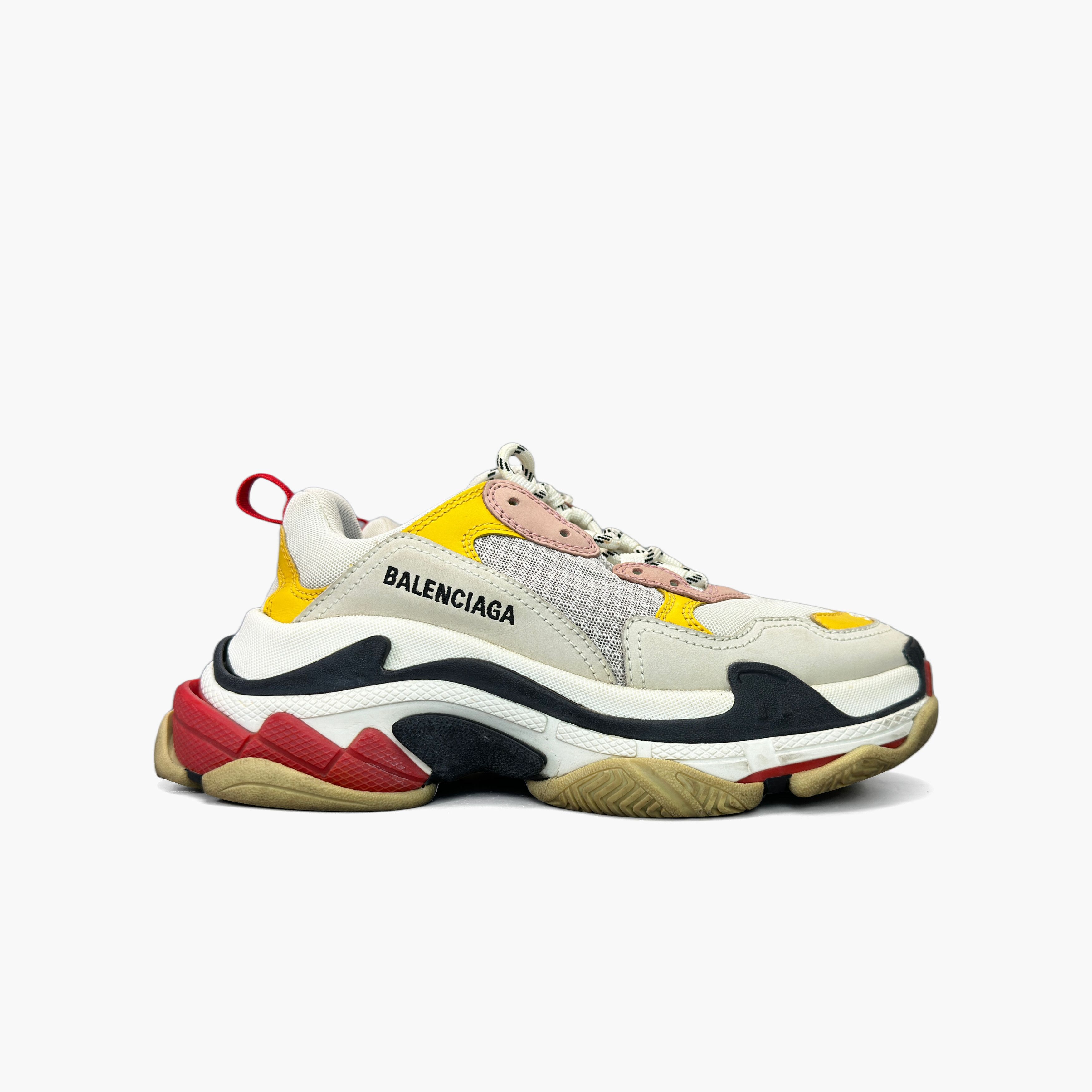 Balenciaga Balenciaga Triple S Multi Low-Top Sneakers Size 38 Size US 8 / IT 38 - 4 Thumbnail