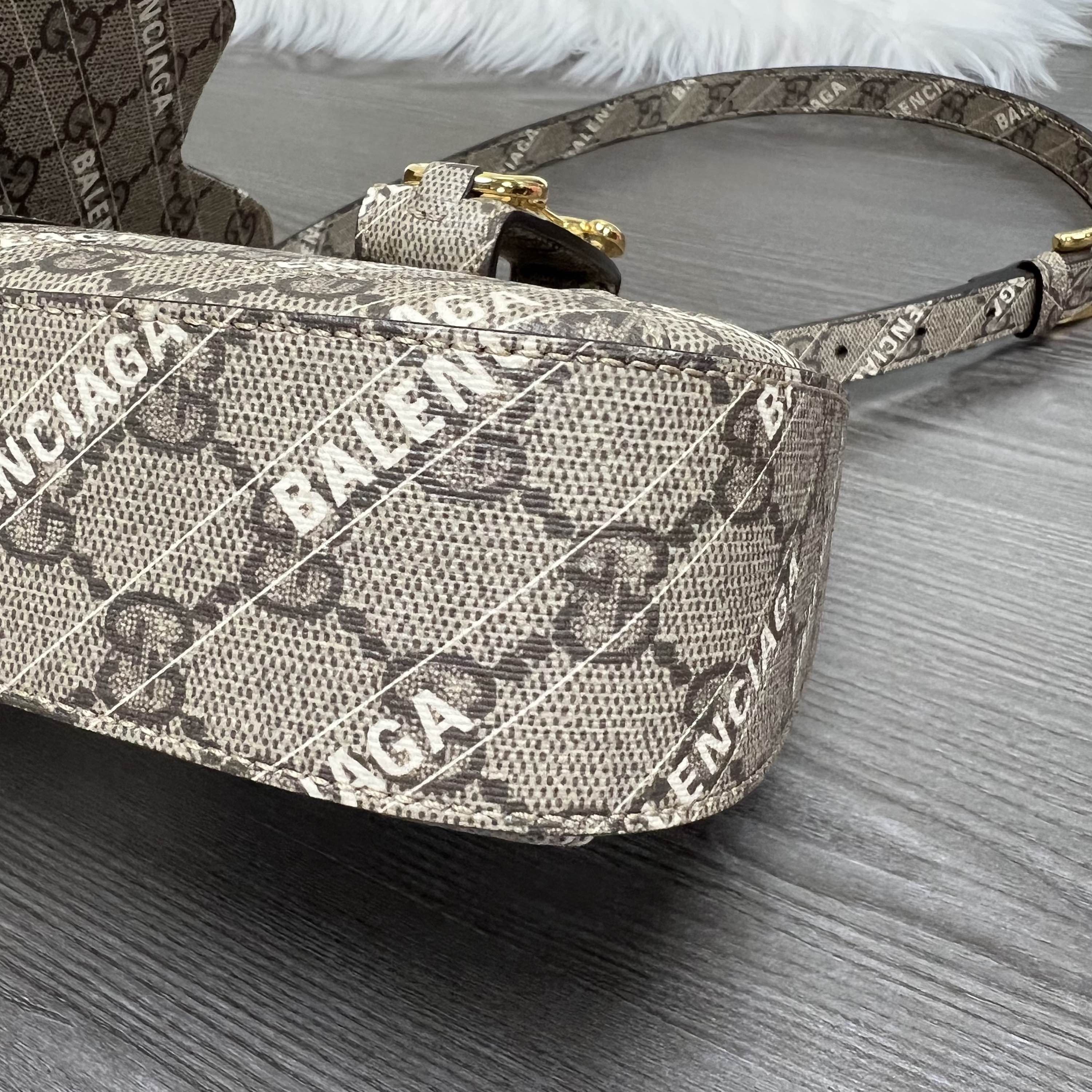 Gucci Gucci x Balenciaga Horsebit 1955 Mini Shoulder Bag Size ONE SIZE - 8 Thumbnail