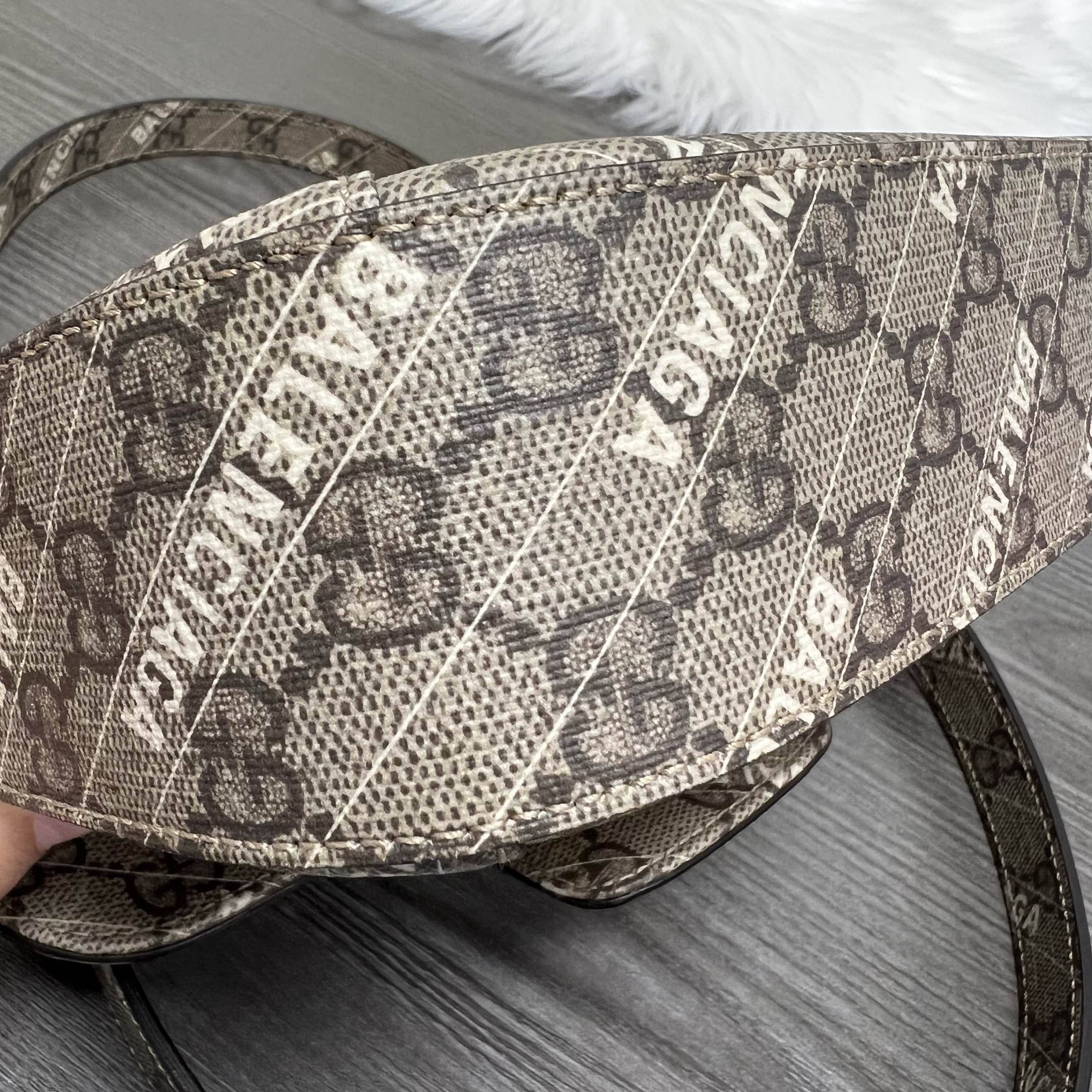 Gucci Gucci x Balenciaga Horsebit 1955 Mini Shoulder Bag Size ONE SIZE - 7 Thumbnail
