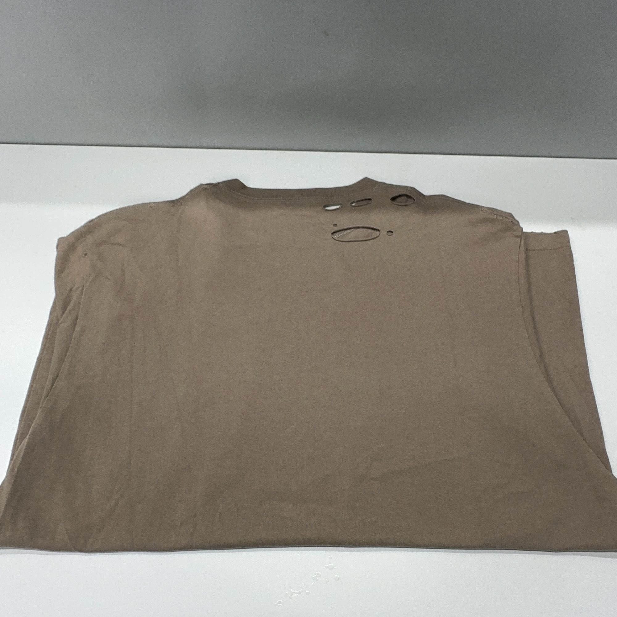 Balenciaga Balenciaga Distressed Logo Short Sleeve T-Shirt Size S Size US S / EU 44-46 / 1 - 9 Thumbnail