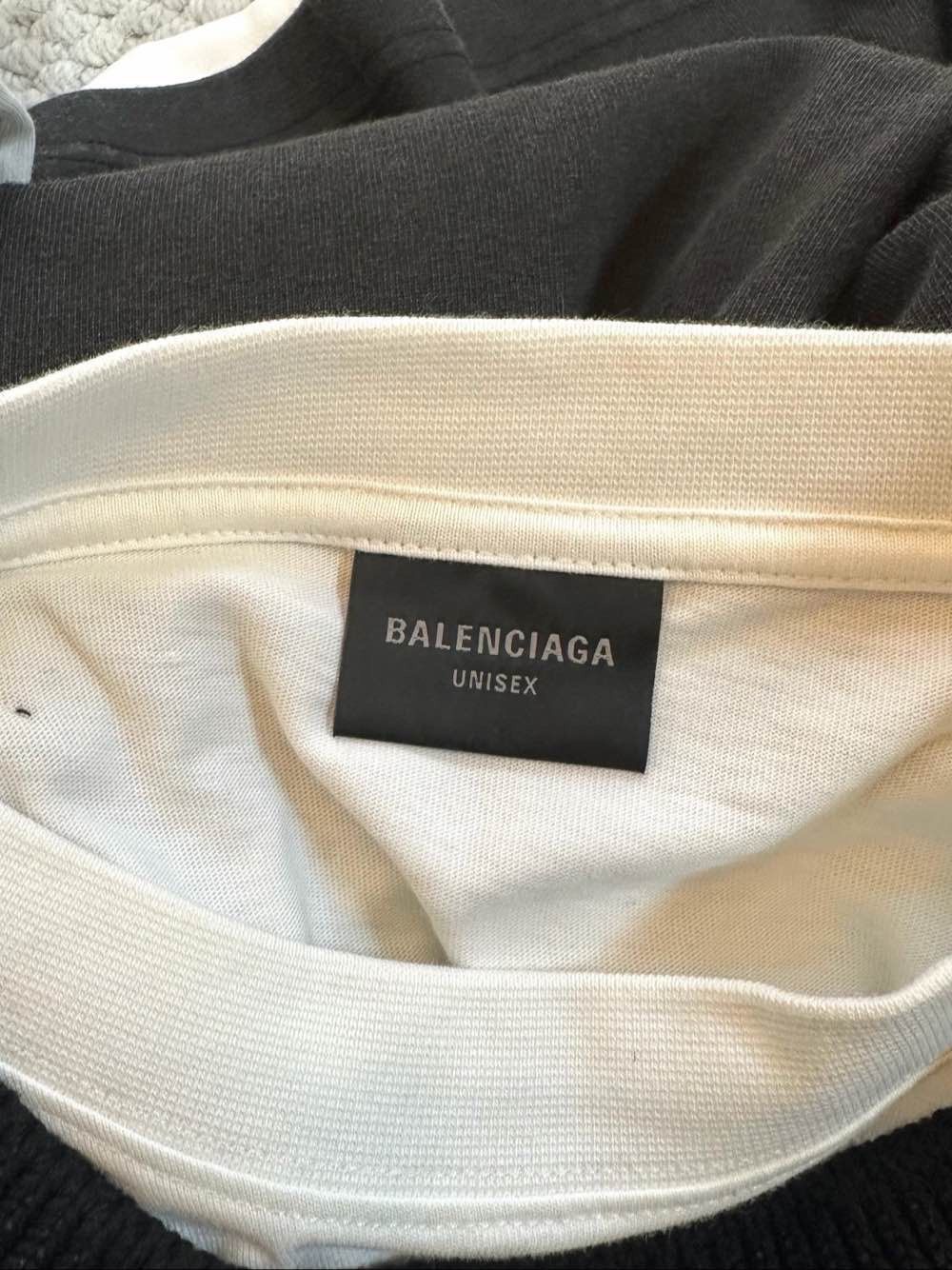 Balenciaga Balenciaga Layered Logo Sweatshirt Size M Size US M / EU 48-50 / 2 - 3 Thumbnail