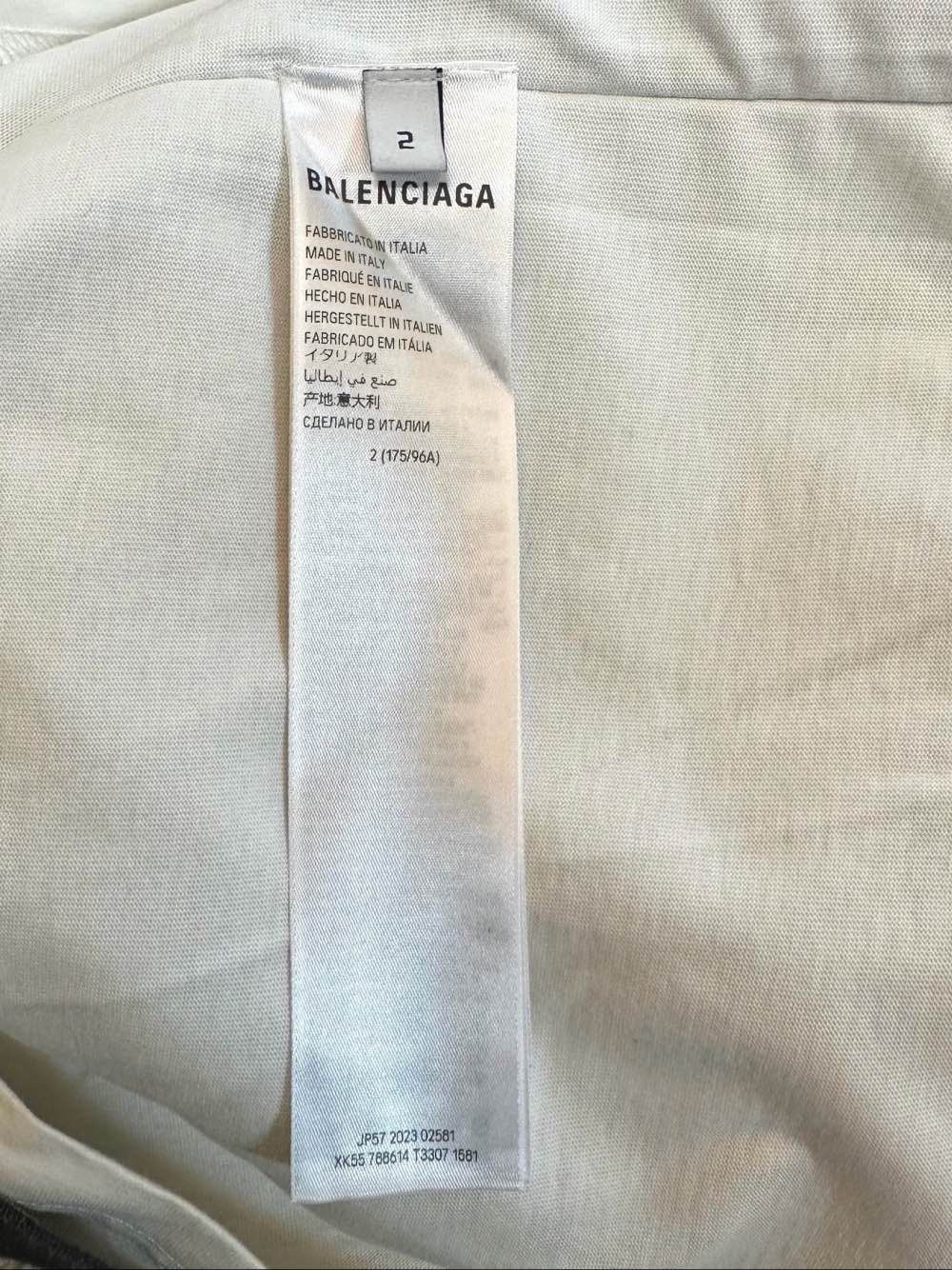 Balenciaga Balenciaga Layered Logo Sweatshirt Size M Size US M / EU 48-50 / 2 - 4 Thumbnail