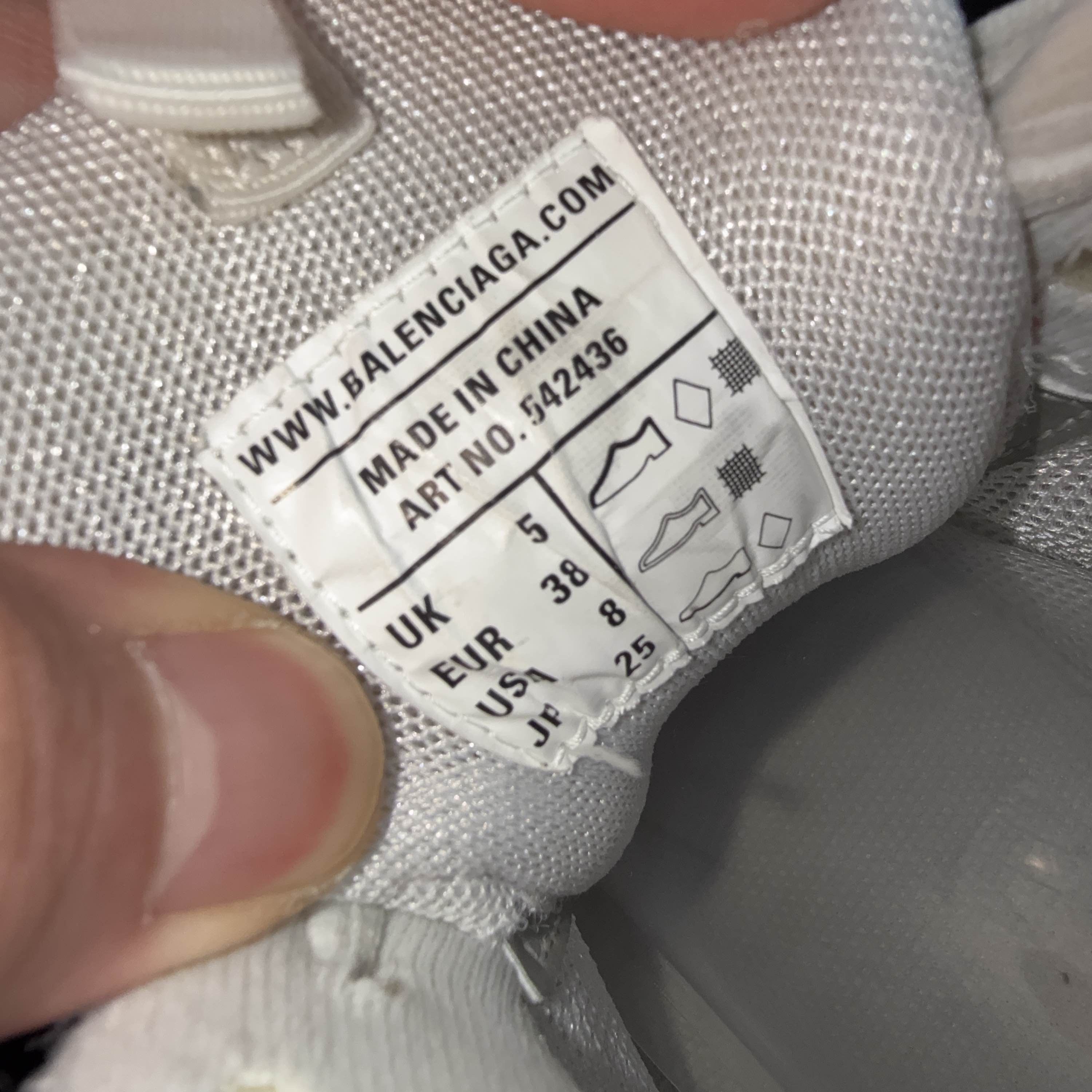Balenciaga Balenciaga Track Sneakers White Size 38 Size US 8 / IT 38 - 5 Thumbnail