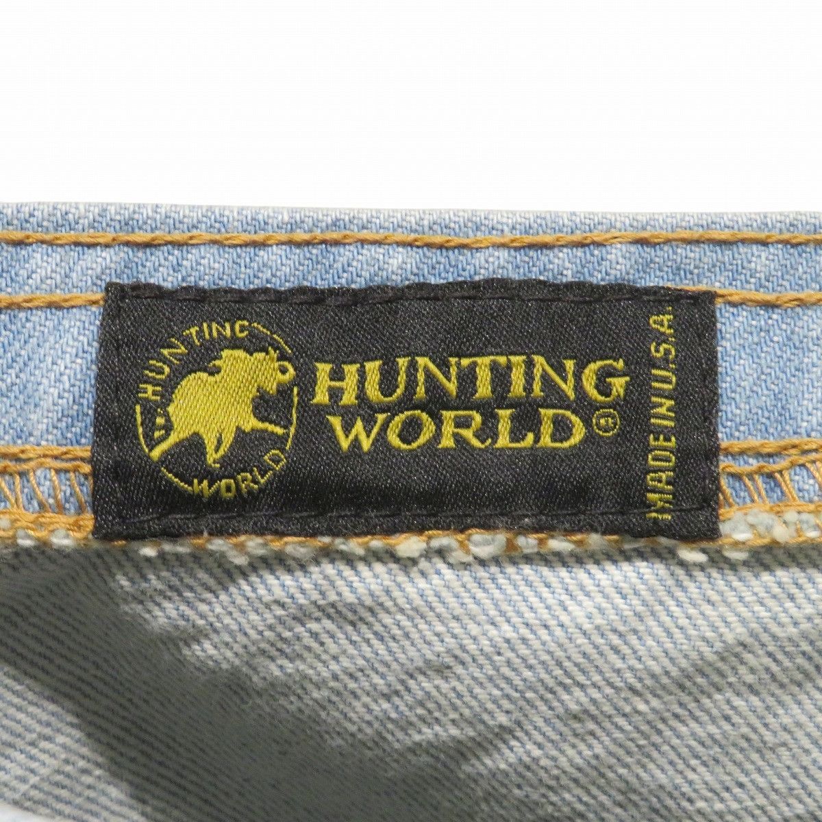 Other Other HUNTING WORLD Denim Jasper Tote Bag Textile Tote Bag 5072 DUTY FREE for USA Size ONE SIZE - 4 Thumbnail