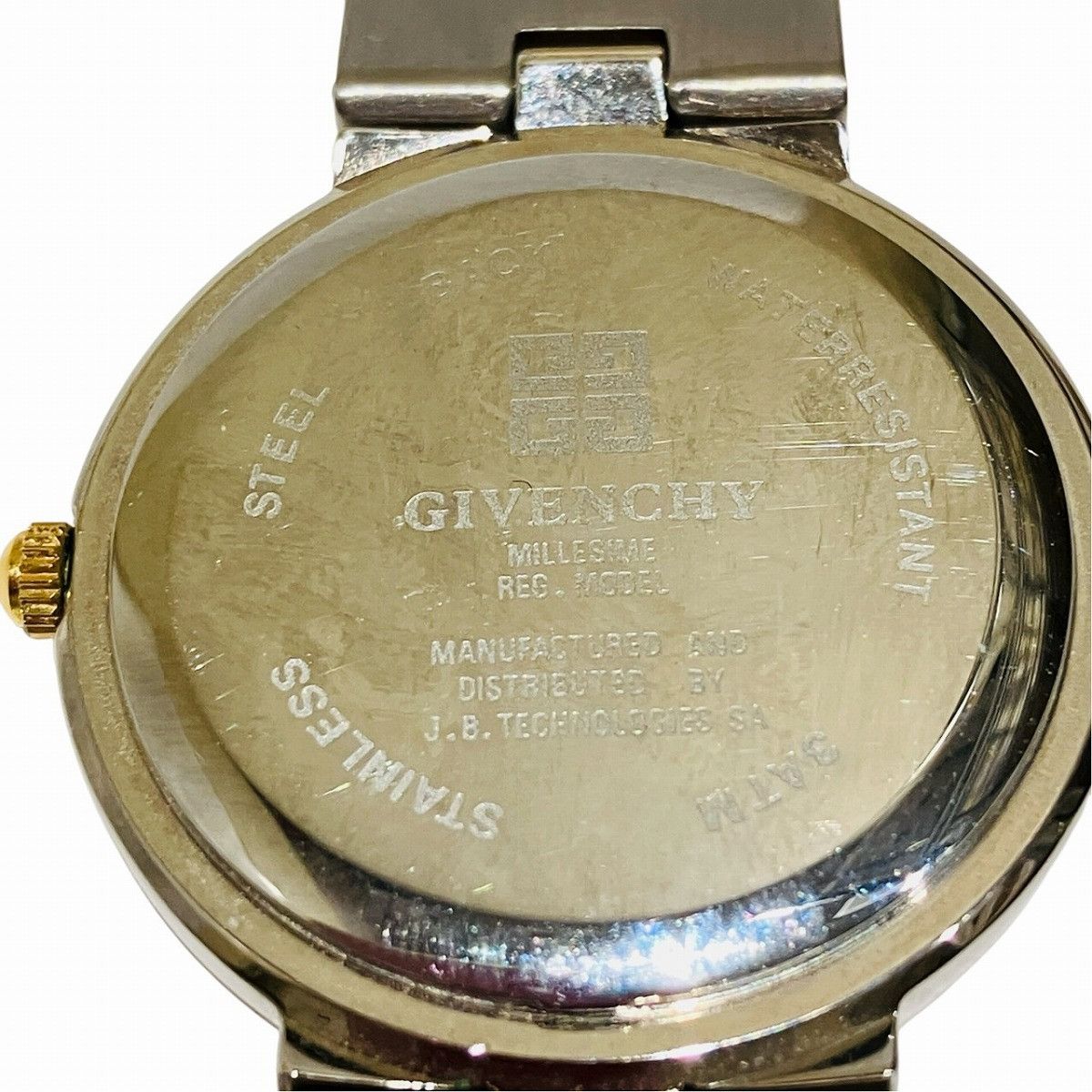 Givenchy Givenchy Givenchy Stainless Steel Quartz Wristwatch Metal Quartz DUTY FREE for USA Size ONE SIZE - 5 Thumbnail