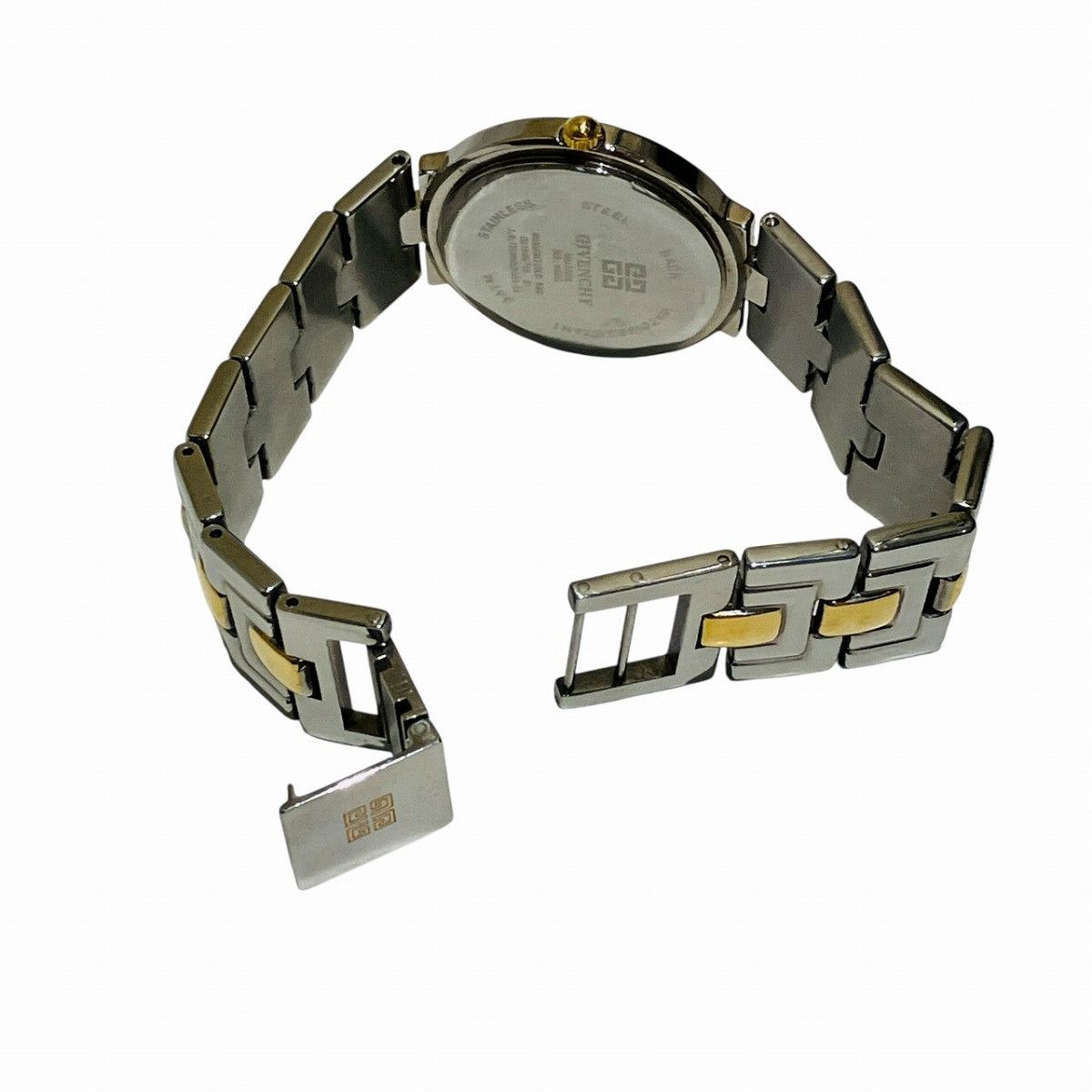 Givenchy Givenchy Givenchy Stainless Steel Quartz Wristwatch Metal Quartz DUTY FREE for USA Size ONE SIZE - 7 Thumbnail