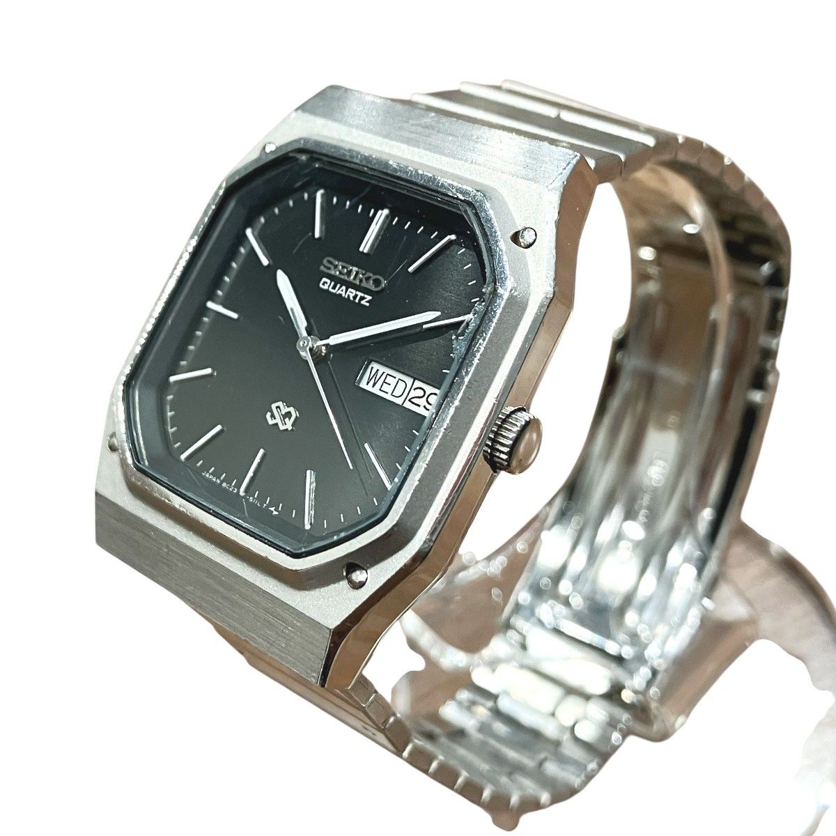 Seiko Seiko Stainless Steel Quartz Metal Quartz 8C23-509A DUTY FREE for USA Size ONE SIZE - 3 Thumbnail