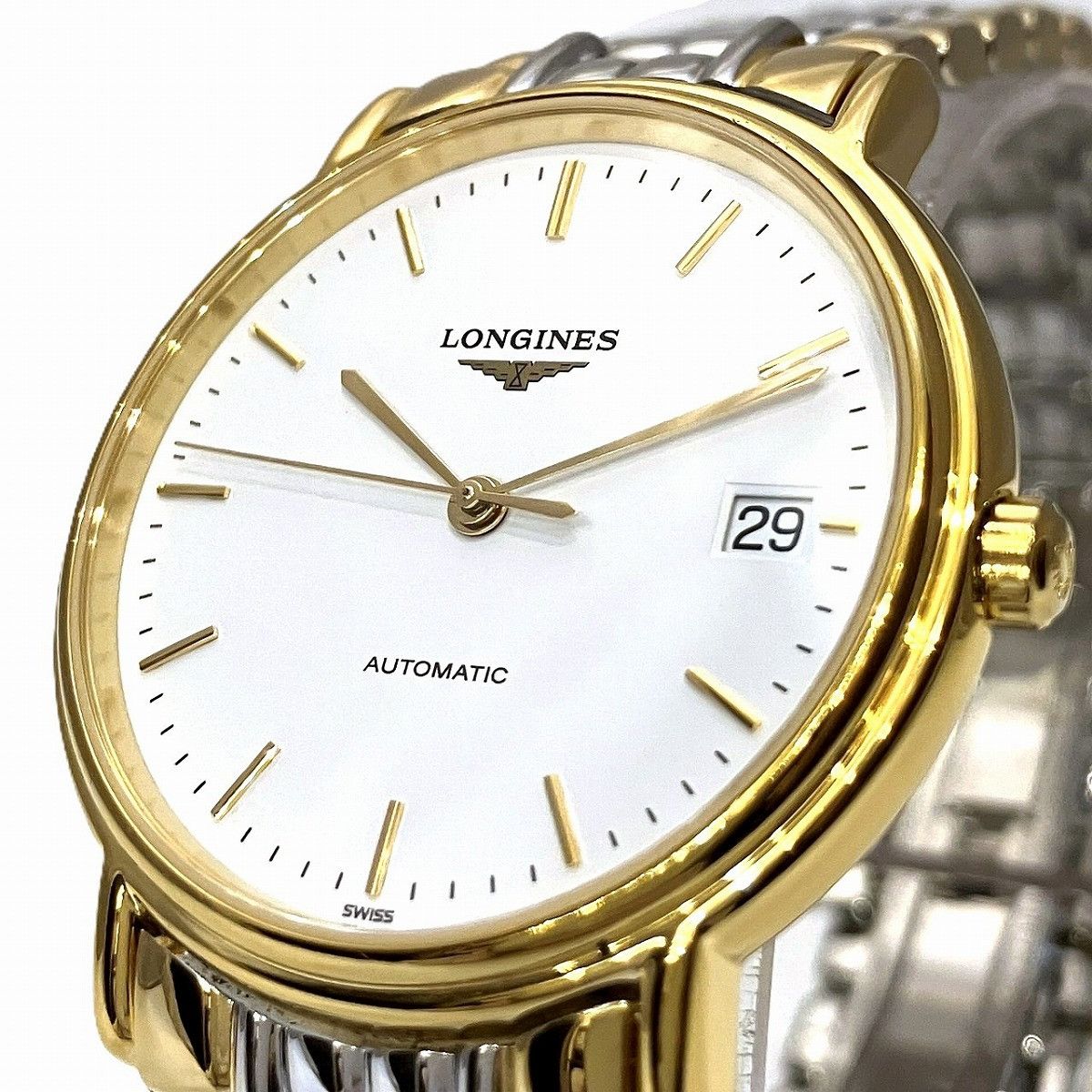 Longines Longines Longines Presence Stainless Steel Automatic Metal Automatic L4.821.2 DUTY FREE for USA Size ONE SIZE - 4 Thumbnail