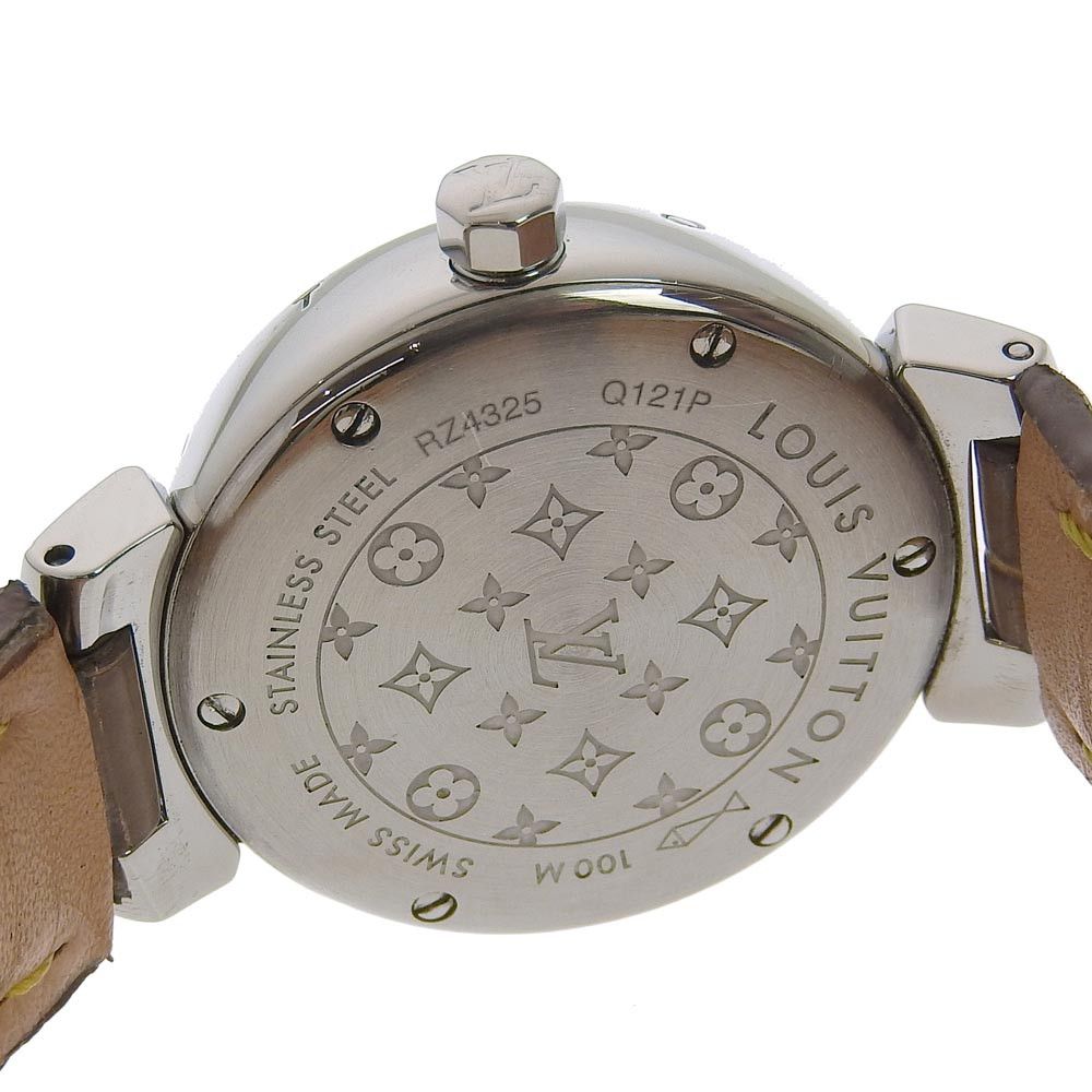Louis Vuitton Louis Vuitton Louis Vuitton Tambour Forever Stainless Steel Quartz Metal Quartz Q121P DUTY FREE for USA Size ONE SIZE - 6 Thumbnail