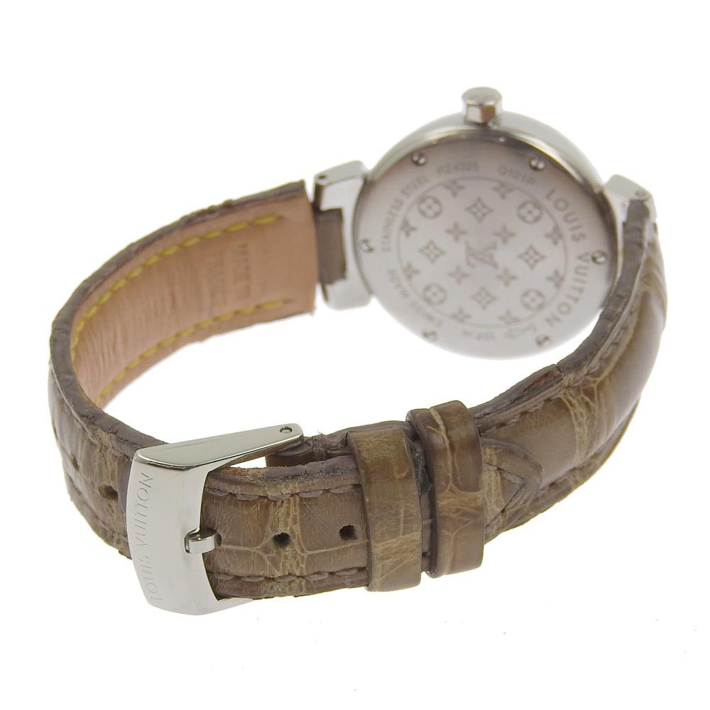 Louis Vuitton Louis Vuitton Louis Vuitton Tambour Forever Stainless Steel Quartz Metal Quartz Q121P DUTY FREE for USA Size ONE SIZE - 5 Thumbnail