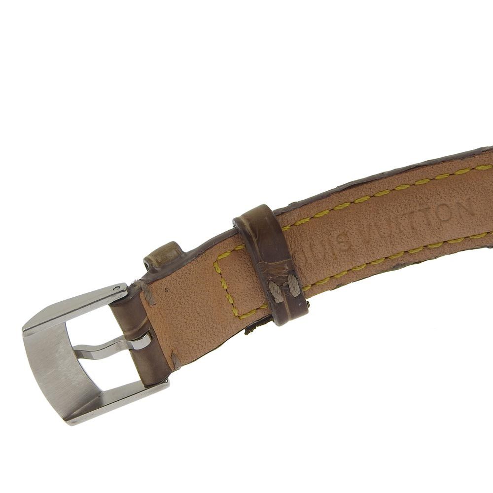 Louis Vuitton Louis Vuitton Louis Vuitton Tambour Forever Stainless Steel Quartz Metal Quartz Q121P DUTY FREE for USA Size ONE SIZE - 7 Thumbnail