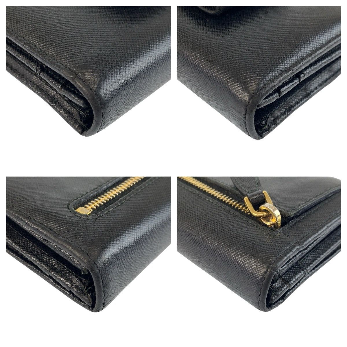 Prada Prada Prada Saffiano Leather Long Wallet Leather Long Wallet DUTY FREE for USA Size ONE SIZE - 7 Thumbnail