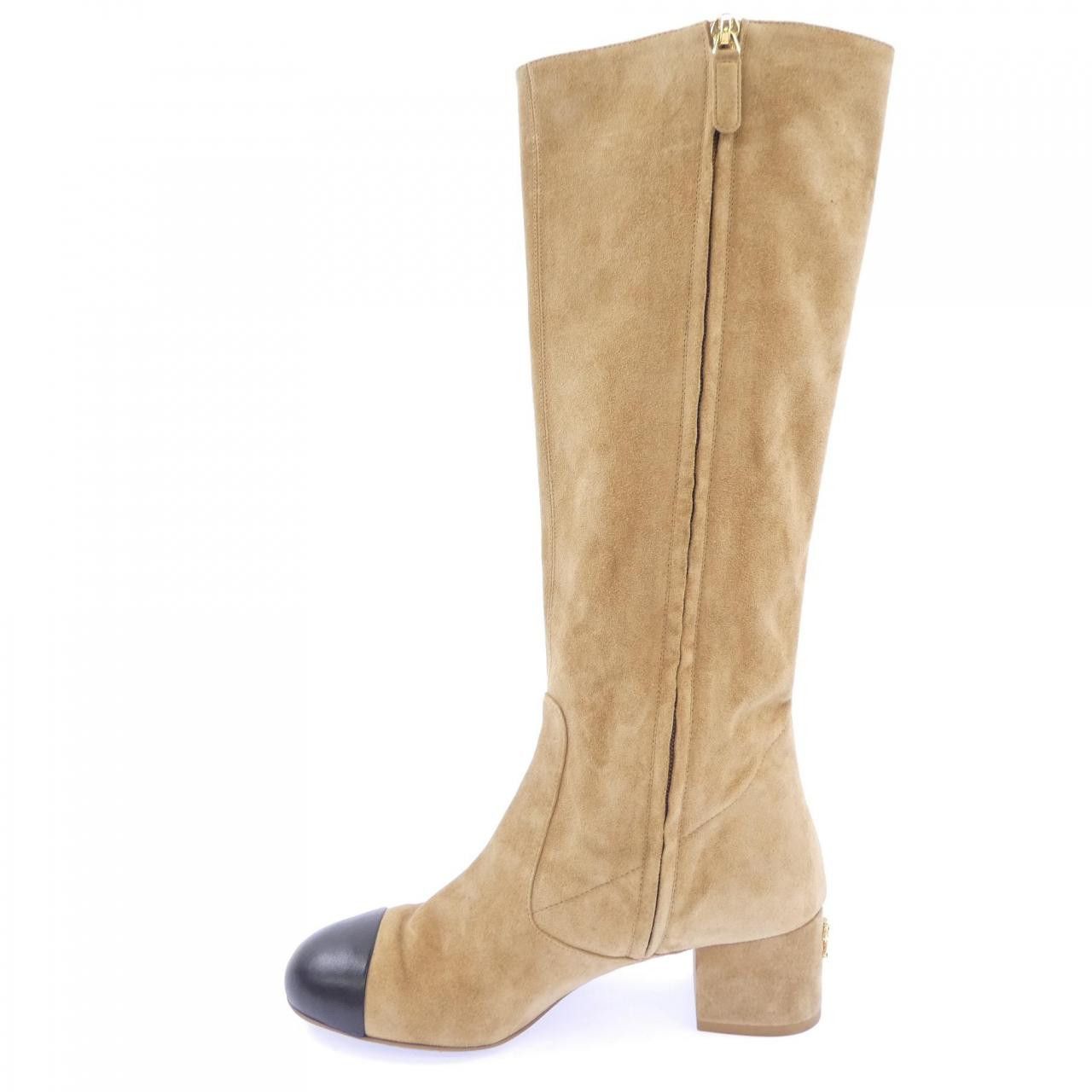 Chanel Chanel Chanel Long Boots Leather Shoes G45903B17982 DUTY FREE for USA Size ONE SIZE - 2 Thumbnail