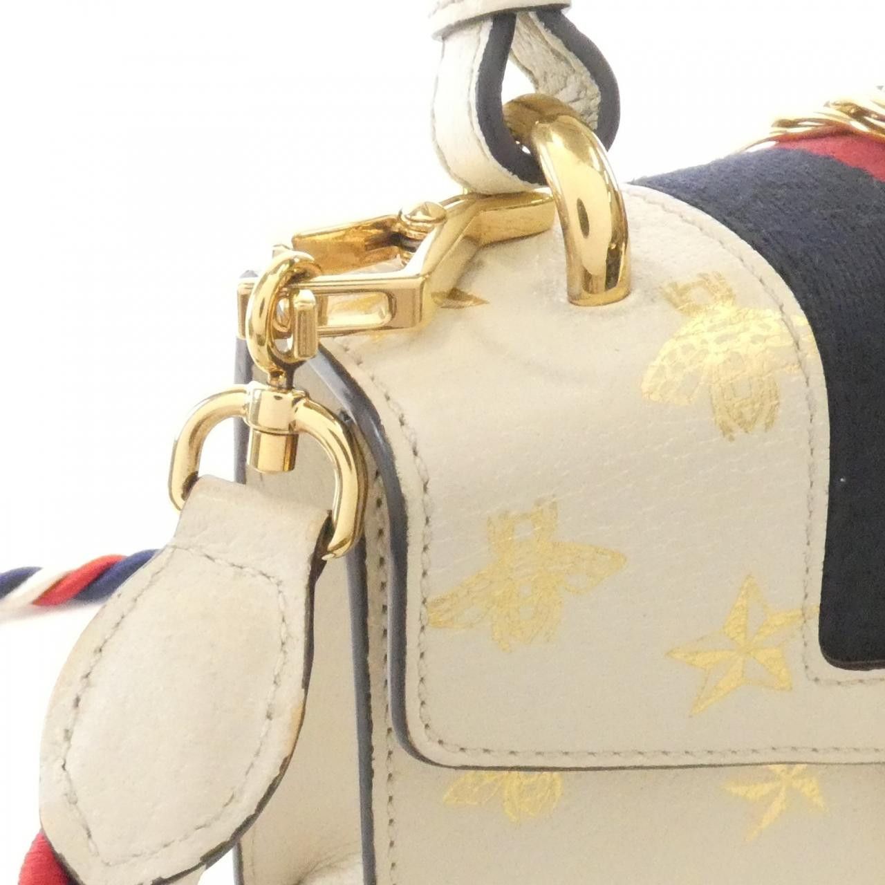 Gucci Gucci Gucci Sylvie Leather Shoulder Bag Leather Crossbody Bag 470270 DUTY FREE for USA Size ONE SIZE - 7 Thumbnail