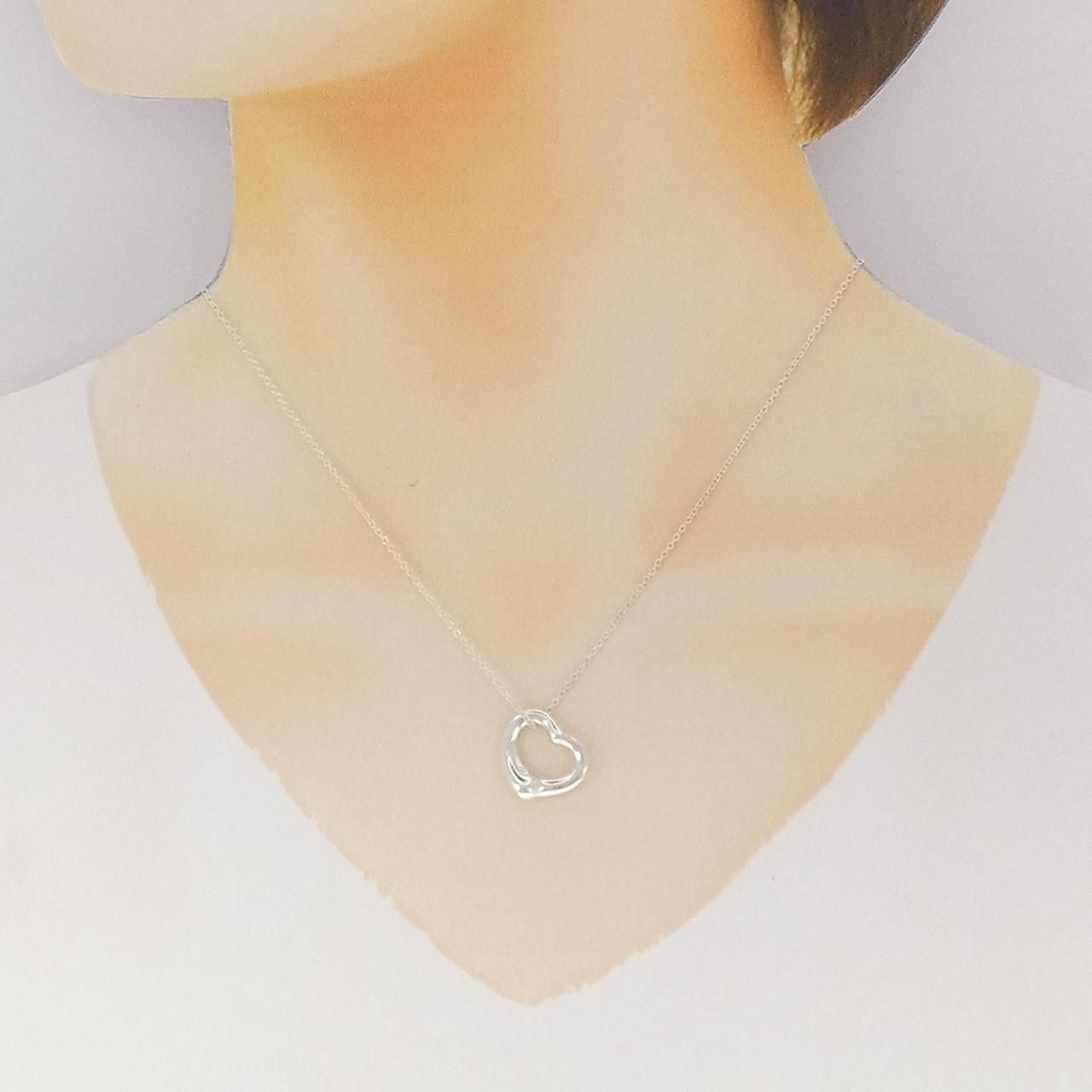 Tiffany & Co. Tiffany & Co. Tiffany & Co. Open Heart 925 Silver Necklace Precious Metal Necklace 60020476 DUTY FREE for USA Size ONE SIZE - 6 Thumbnail