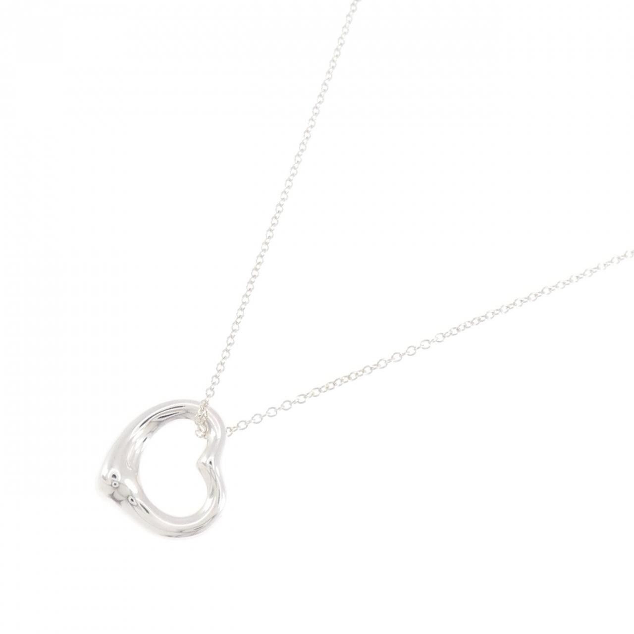 Tiffany & Co. Tiffany & Co. Tiffany & Co. Open Heart 925 Silver Necklace Precious Metal Necklace 60020476 DUTY FREE for USA Size ONE SIZE - 2 Thumbnail