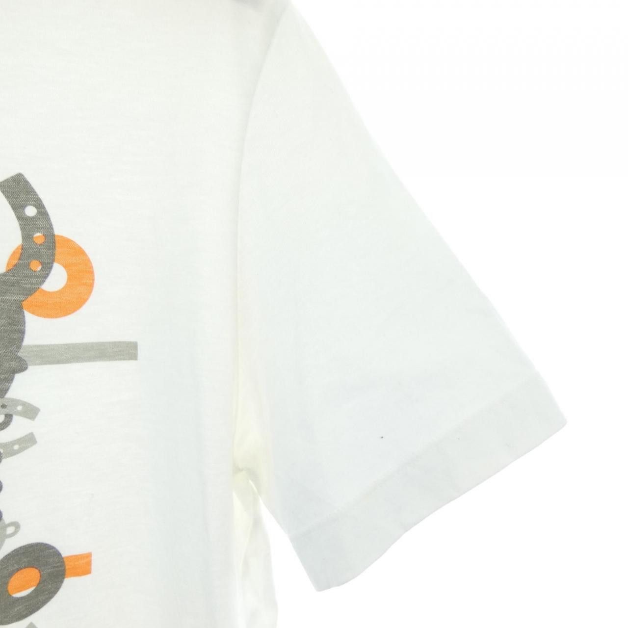 Hermes Hermes Hermes Cotton T Shirt Textile T-Shirts DUTY FREE for USA Size ONE SIZE - 6 Thumbnail